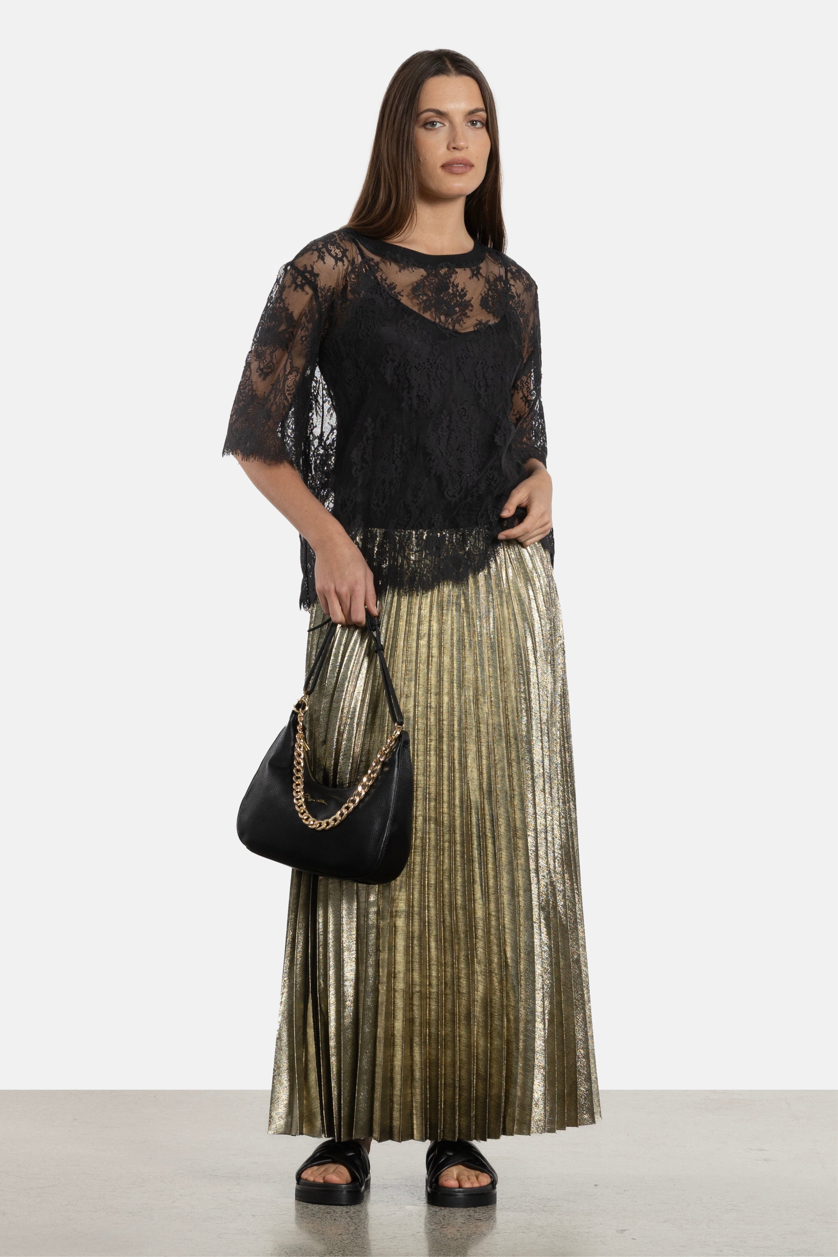 Orin Sunray Pleated Skirt