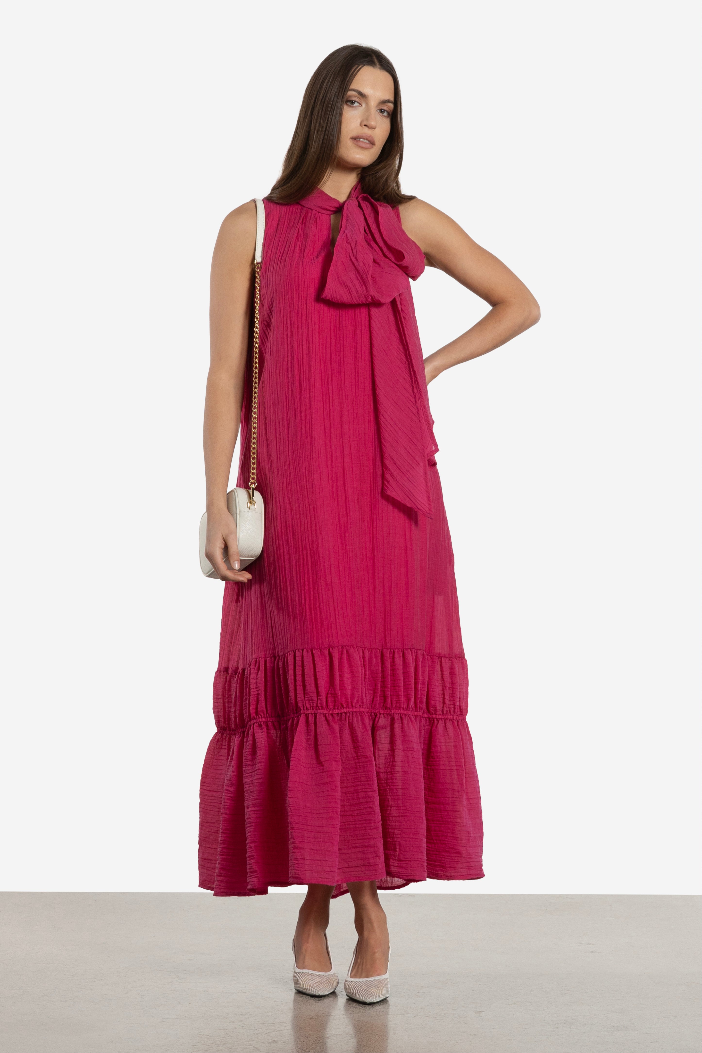 Orson Sleeveless Tiered Hem Dress