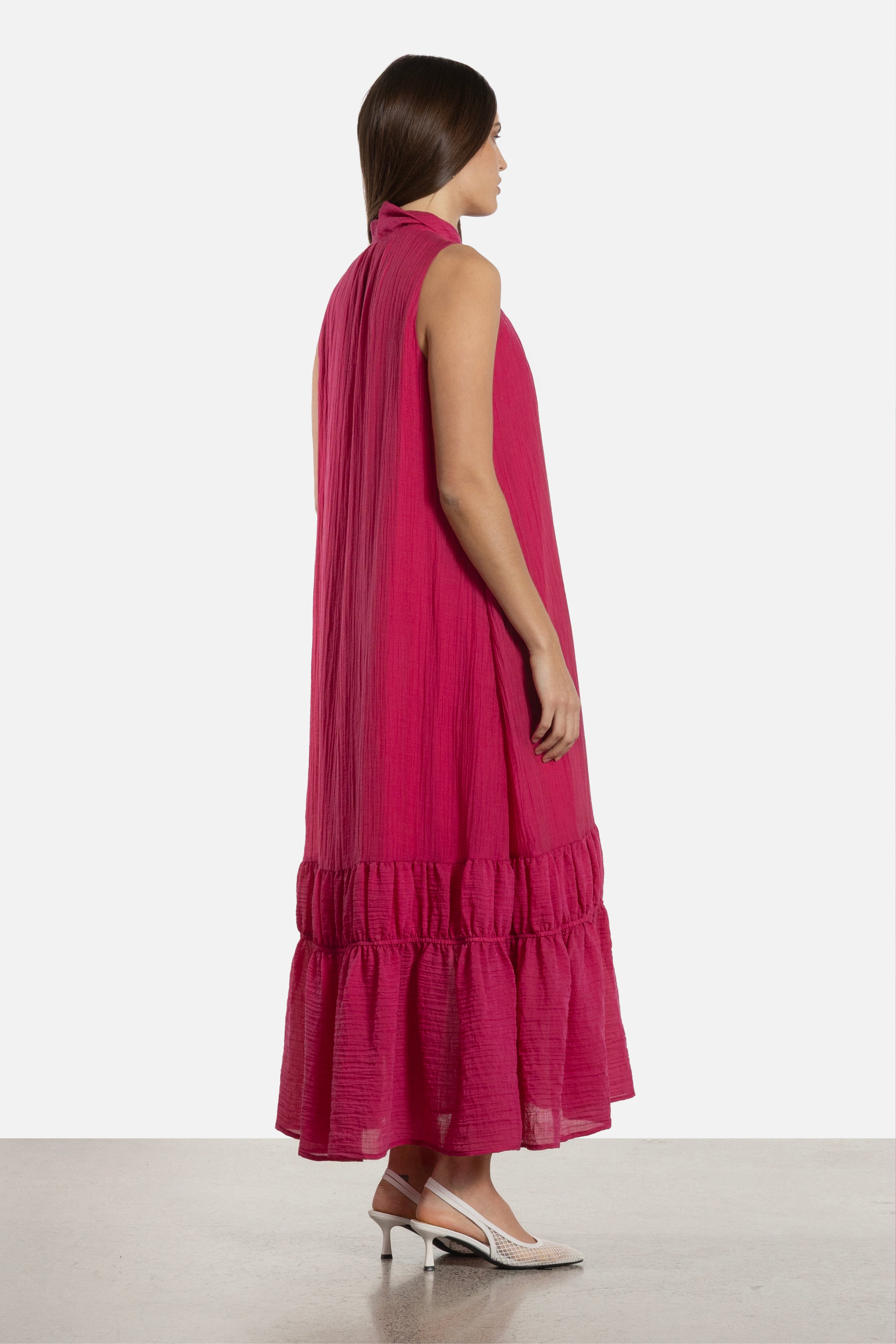 Orson Sleeveless Tiered Hem Dress