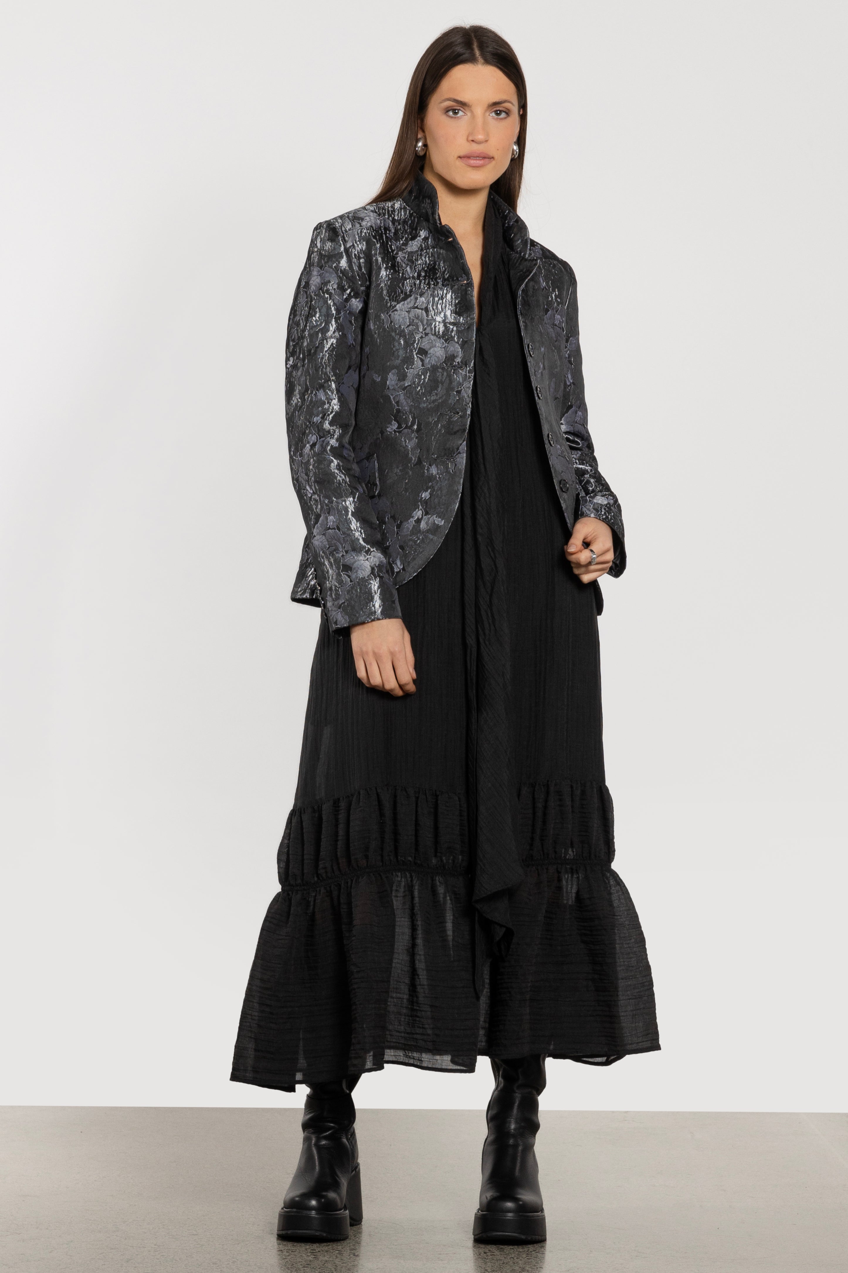 Orson Sleeveless Tiered Hem Dress