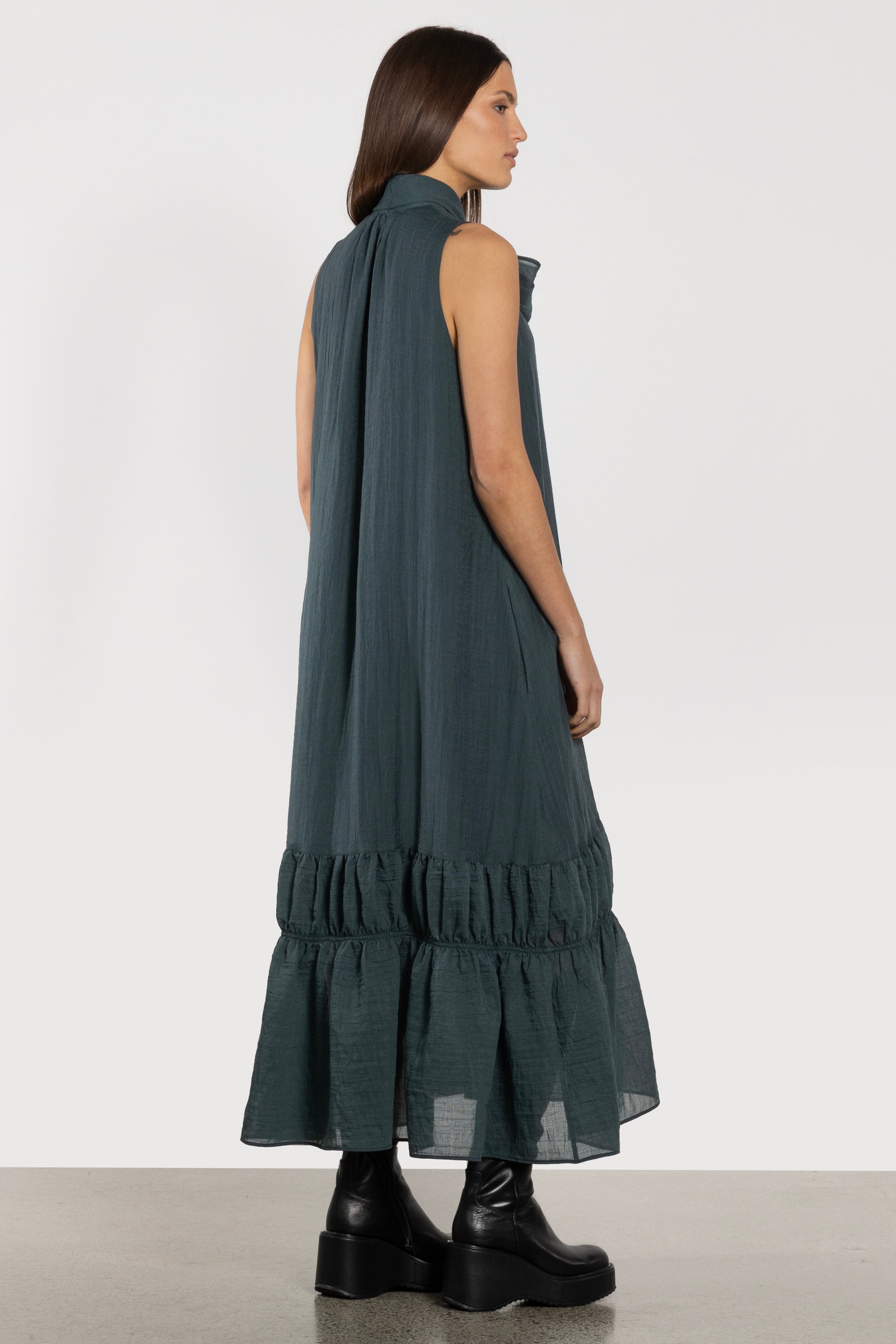 Orson Sleeveless Tiered Hem Dress