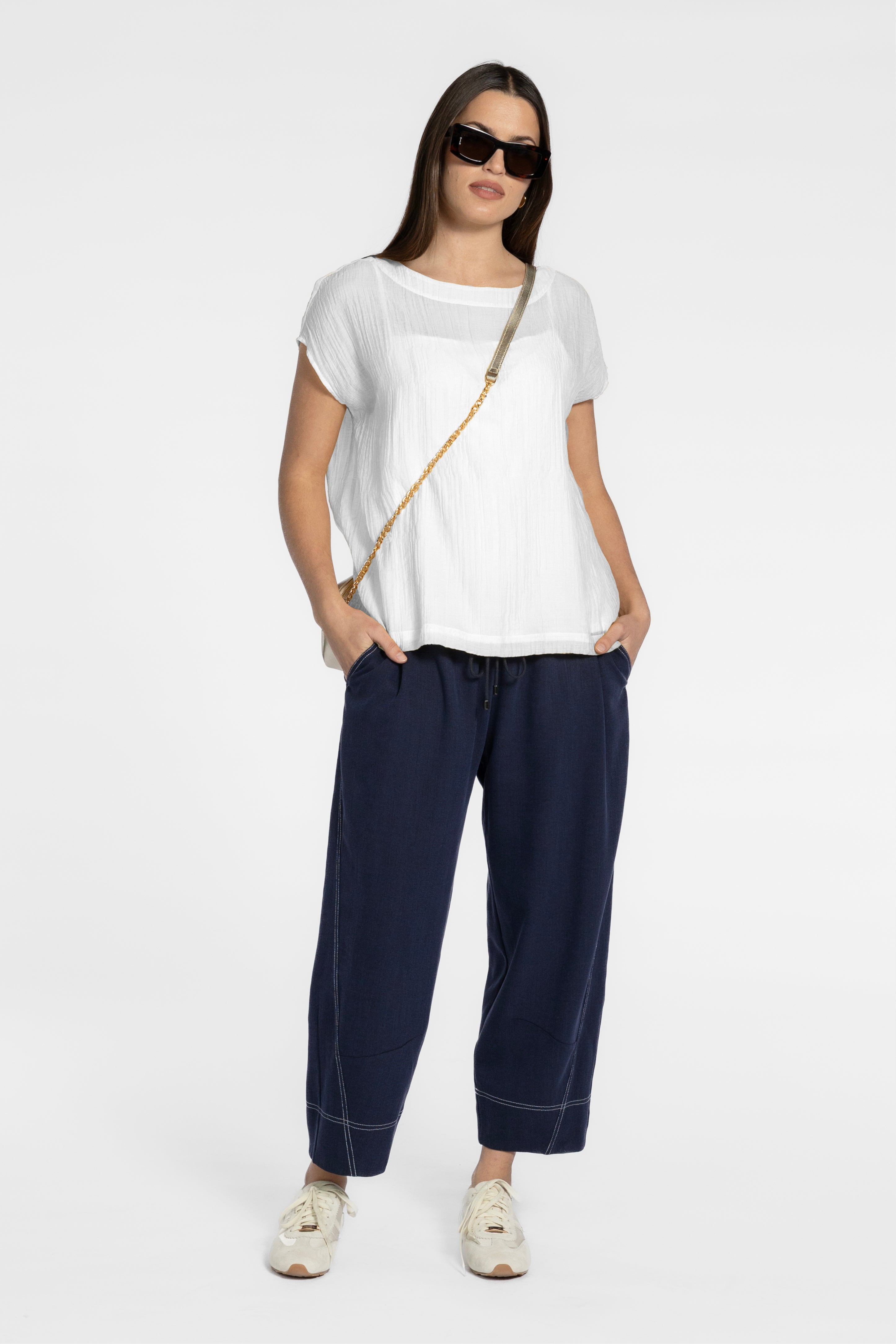 Pria Barrel Leg Pant