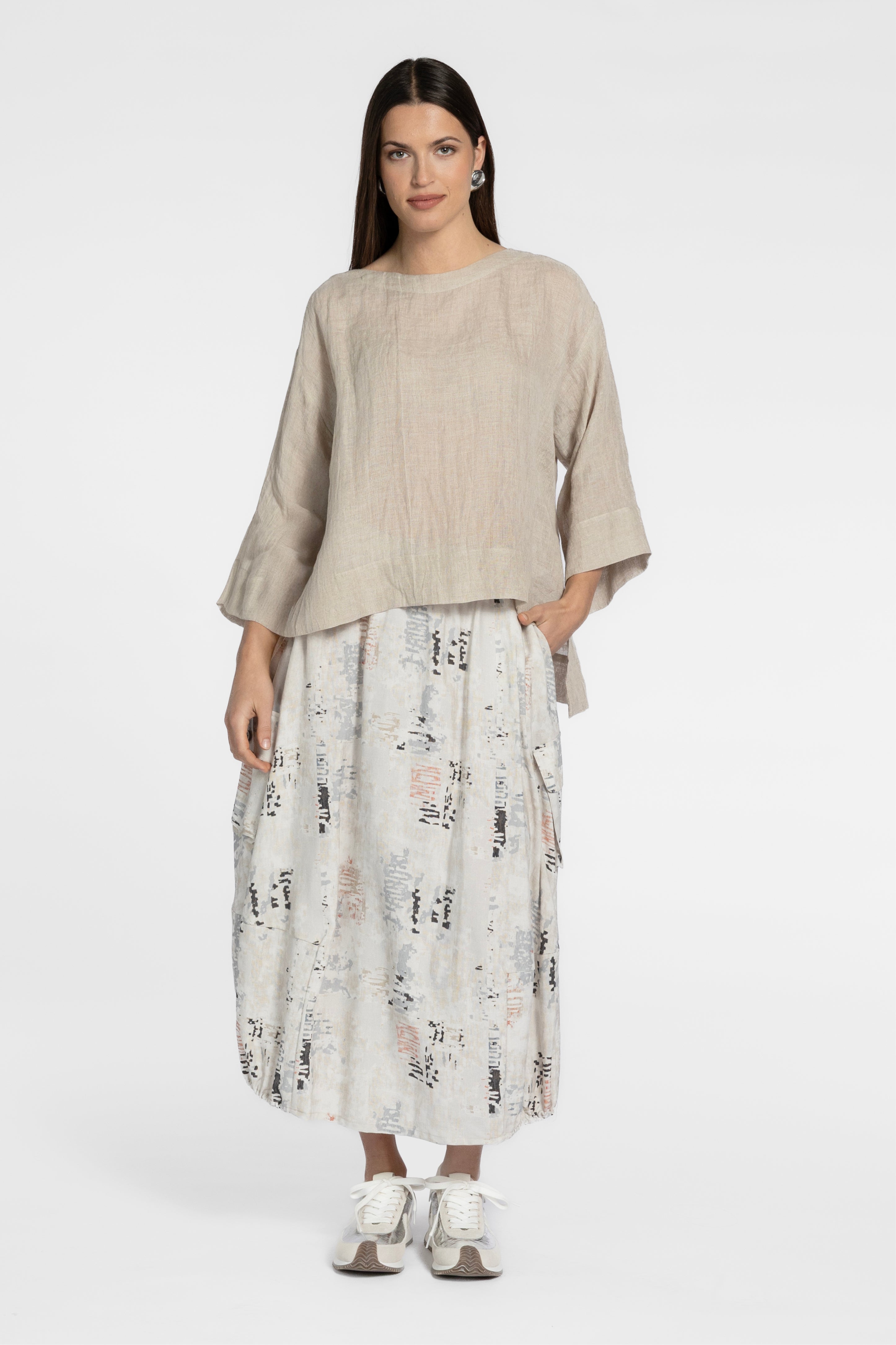 Reggie Balloon Hem Skirt