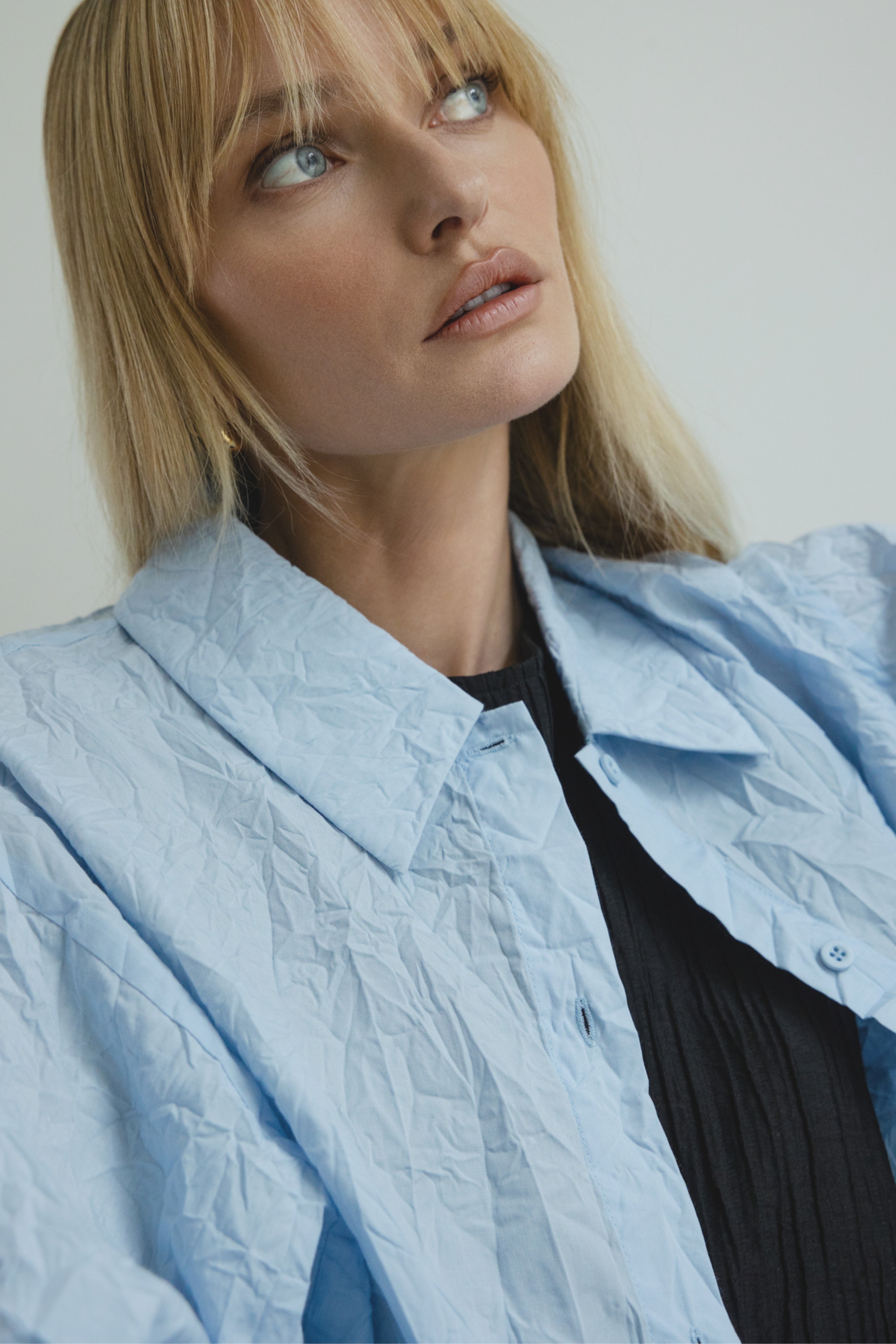 Rocco Crush Pleated Shirt