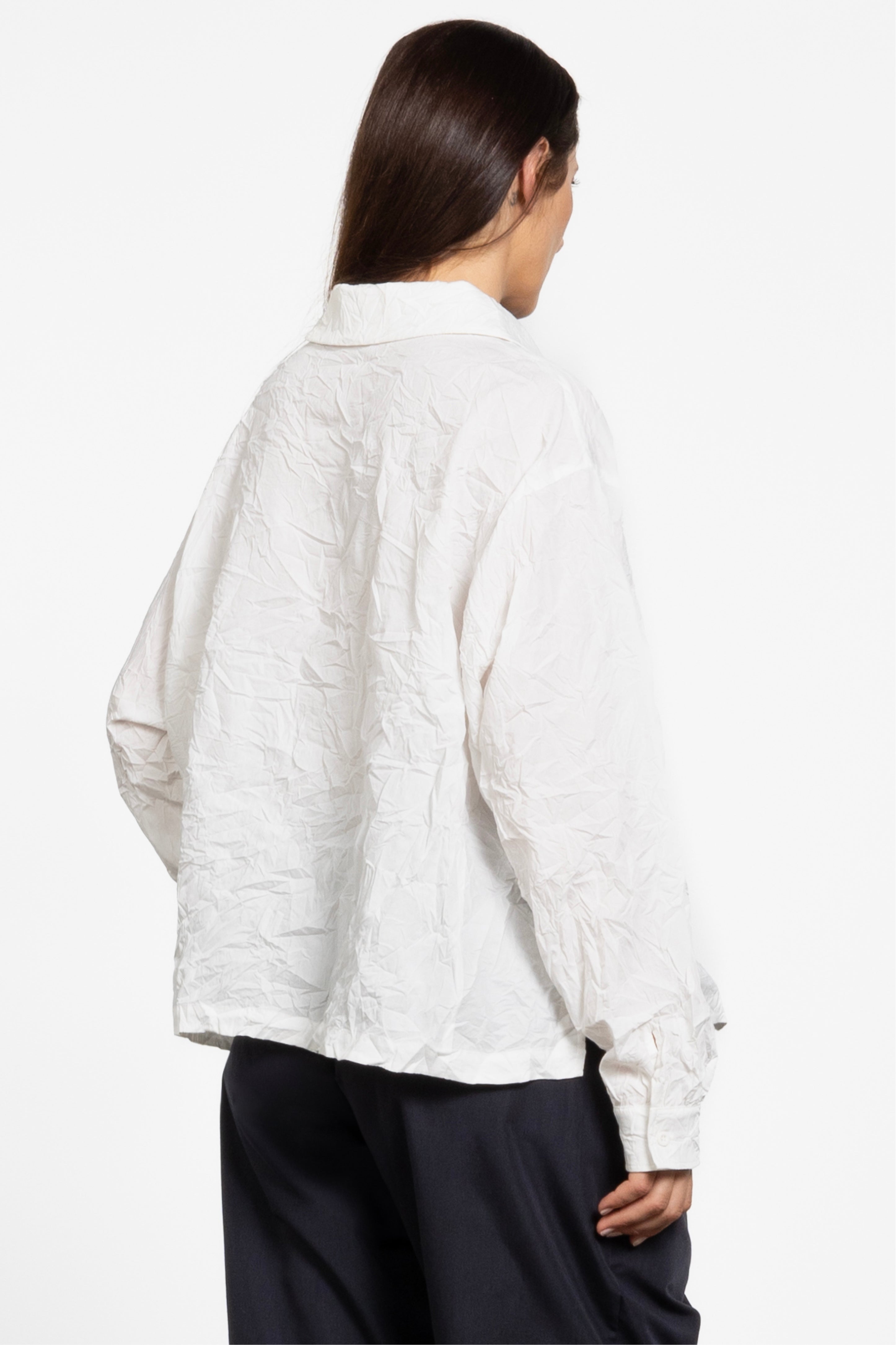 Rocco Crush Pleated Shirt