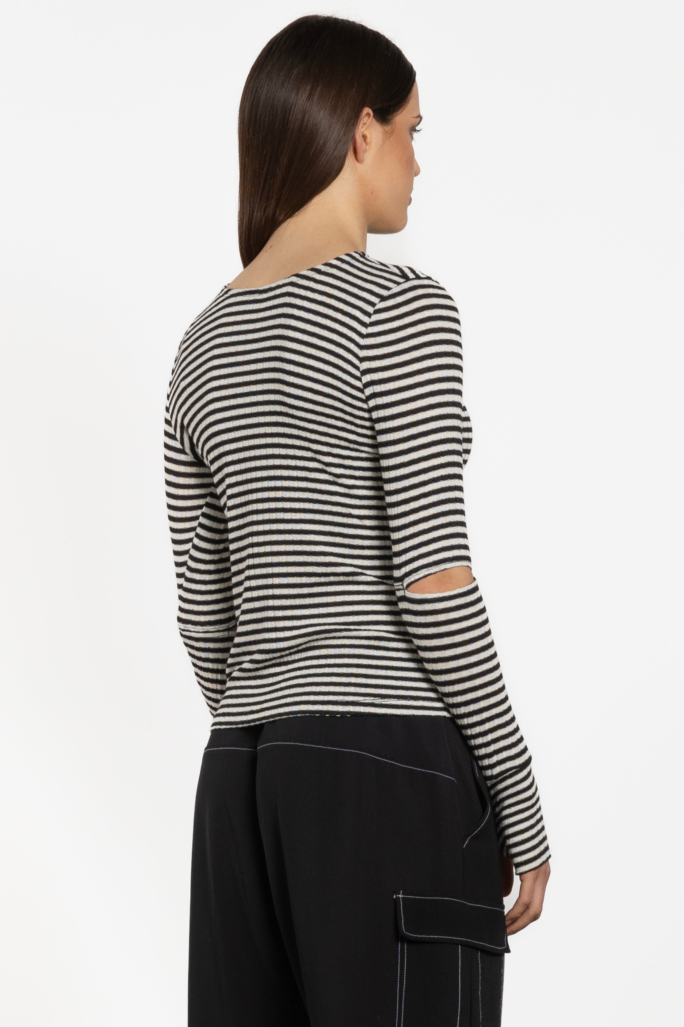 Roland Long Sleeve Stripe Top