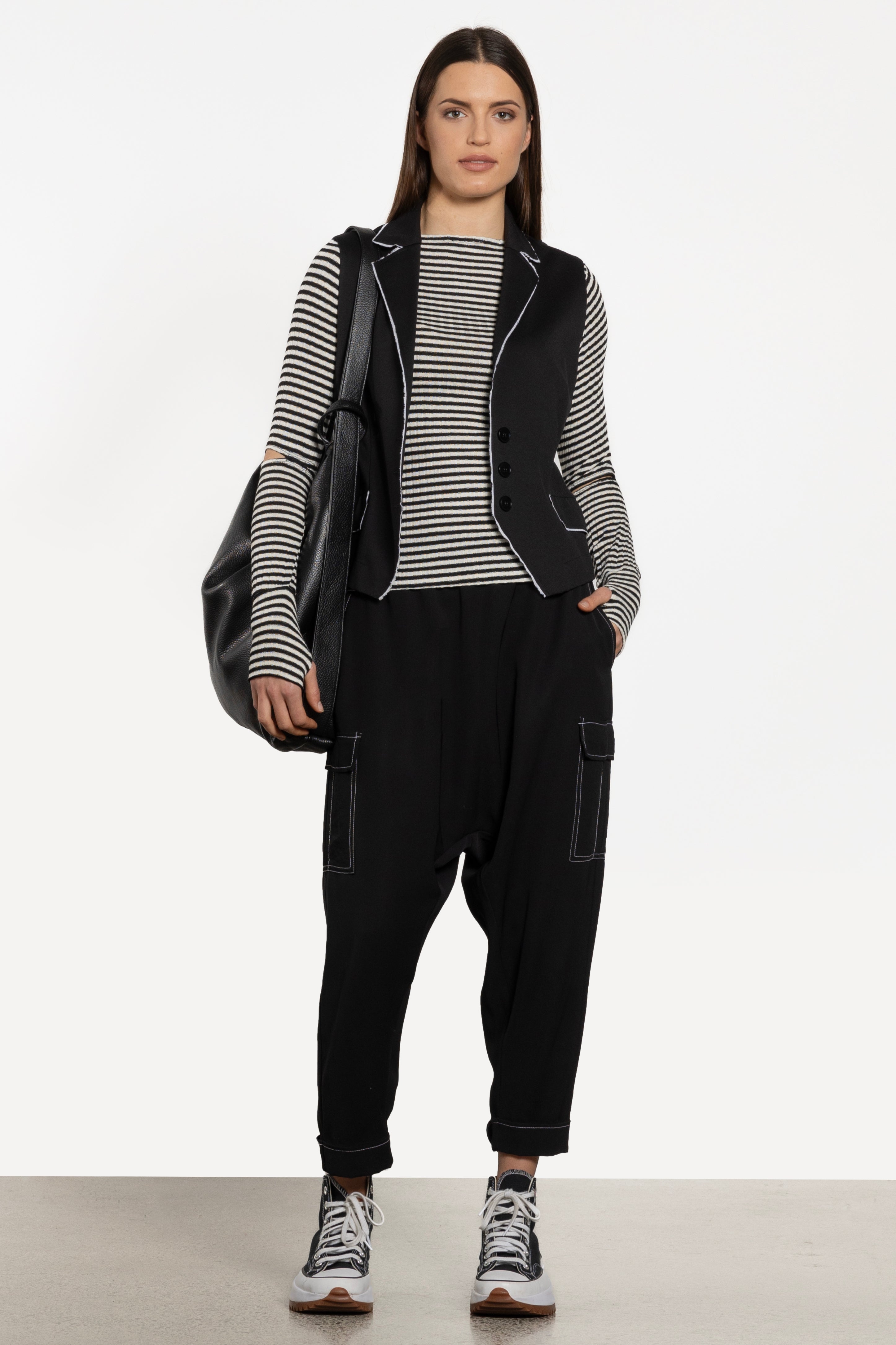 Roland Long Sleeve Stripe Top