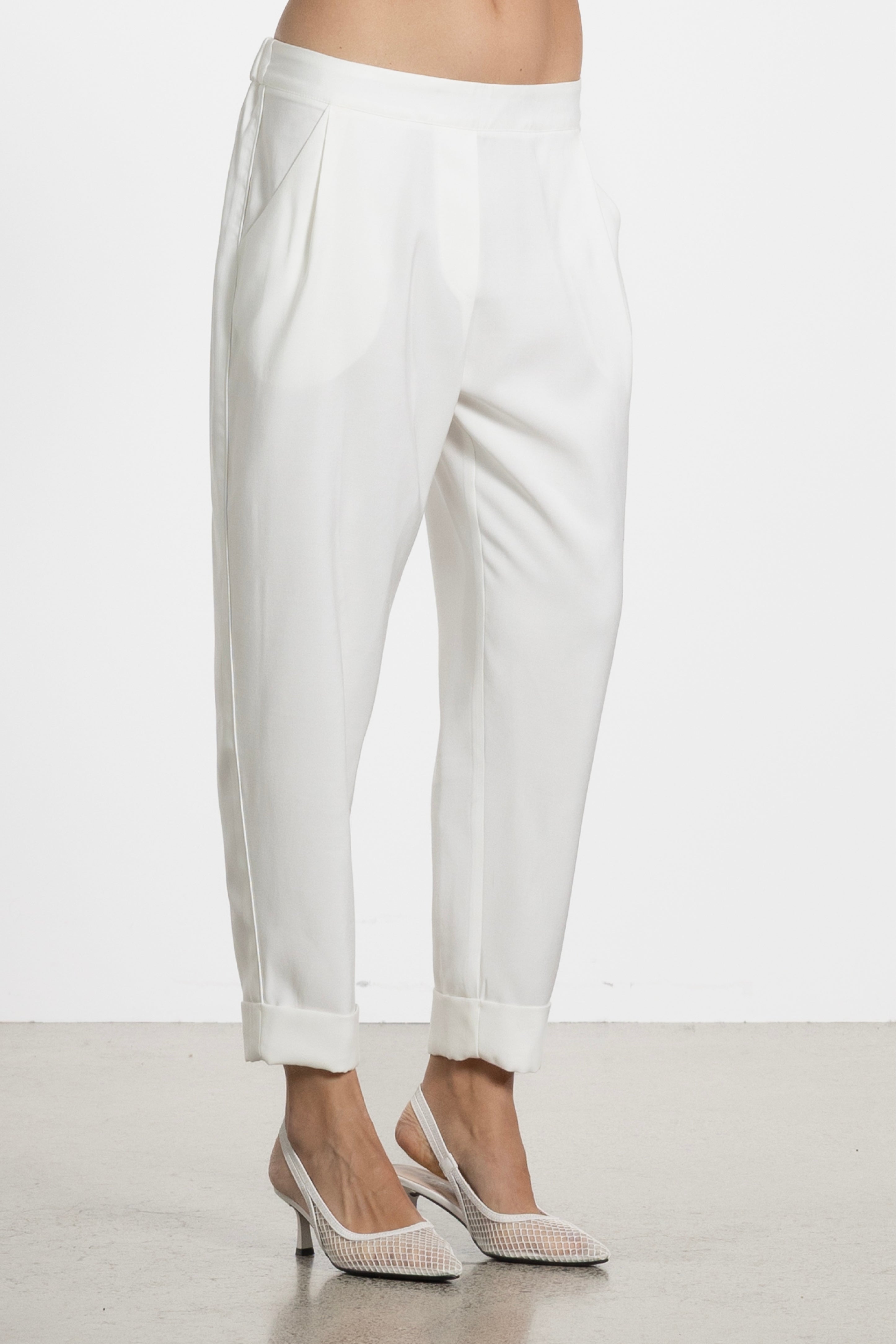 Rona Tapered Cuffed Hem Pant