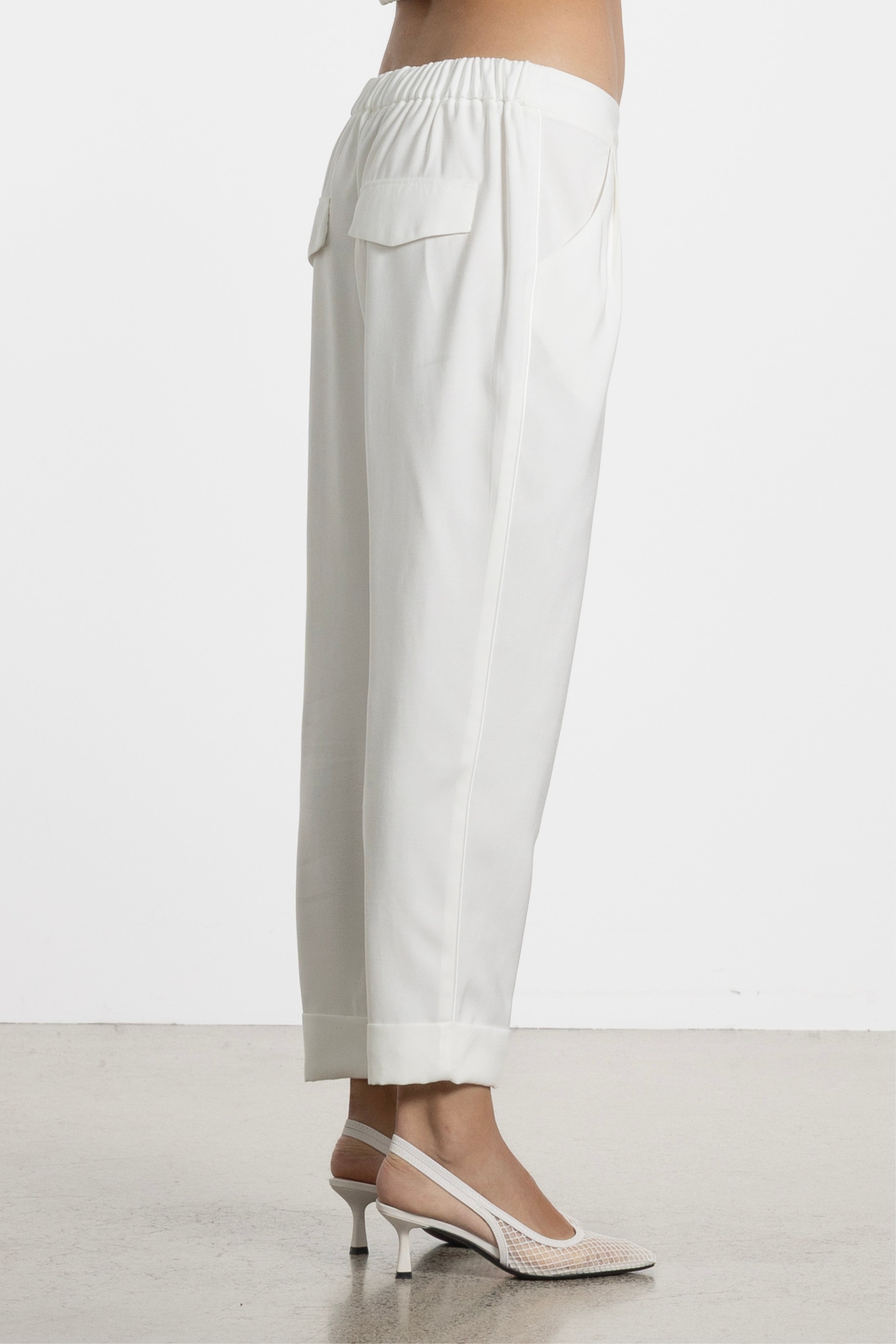 Rona Tapered Cuffed Hem Pant