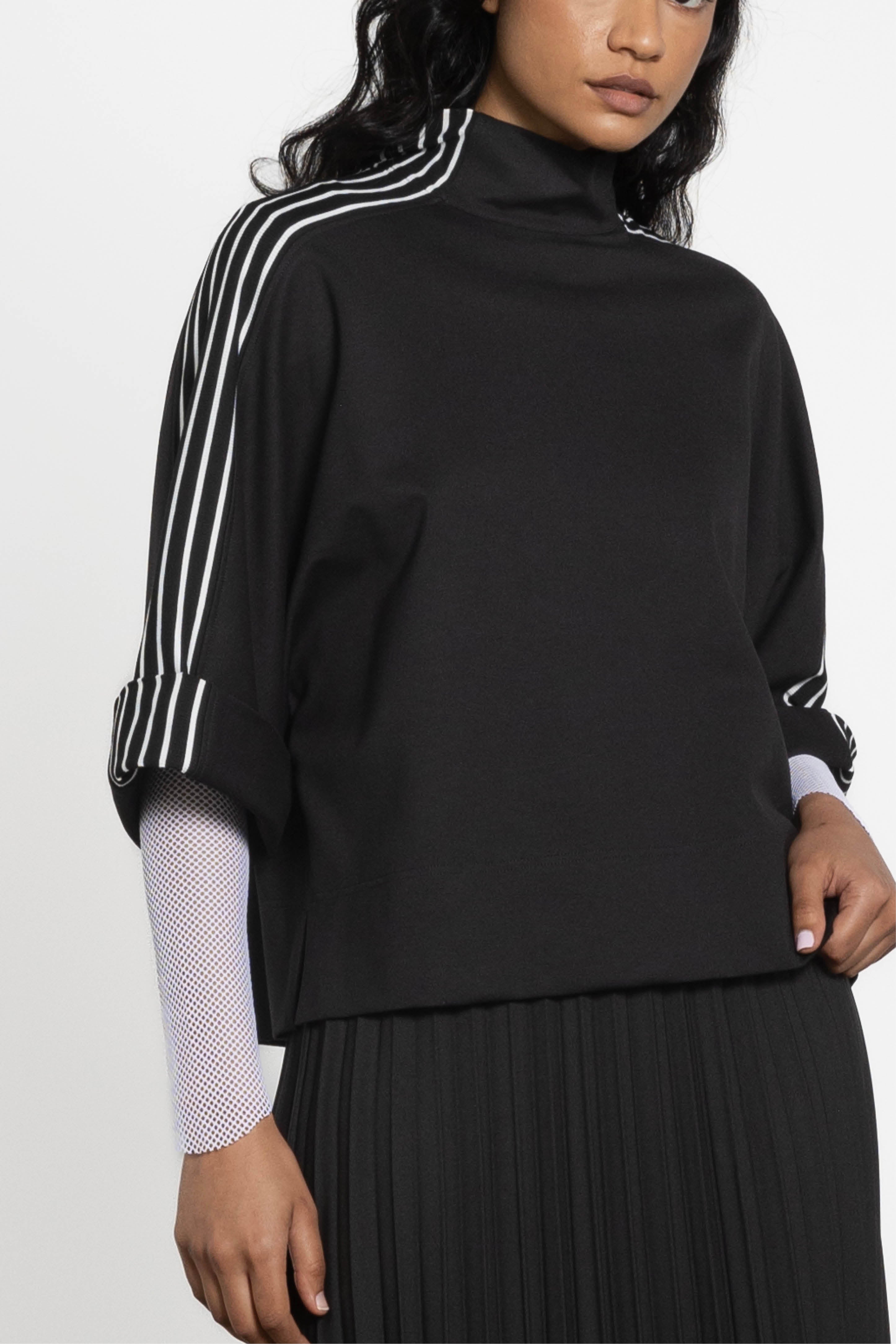 Santino High Neck Batwing Top
