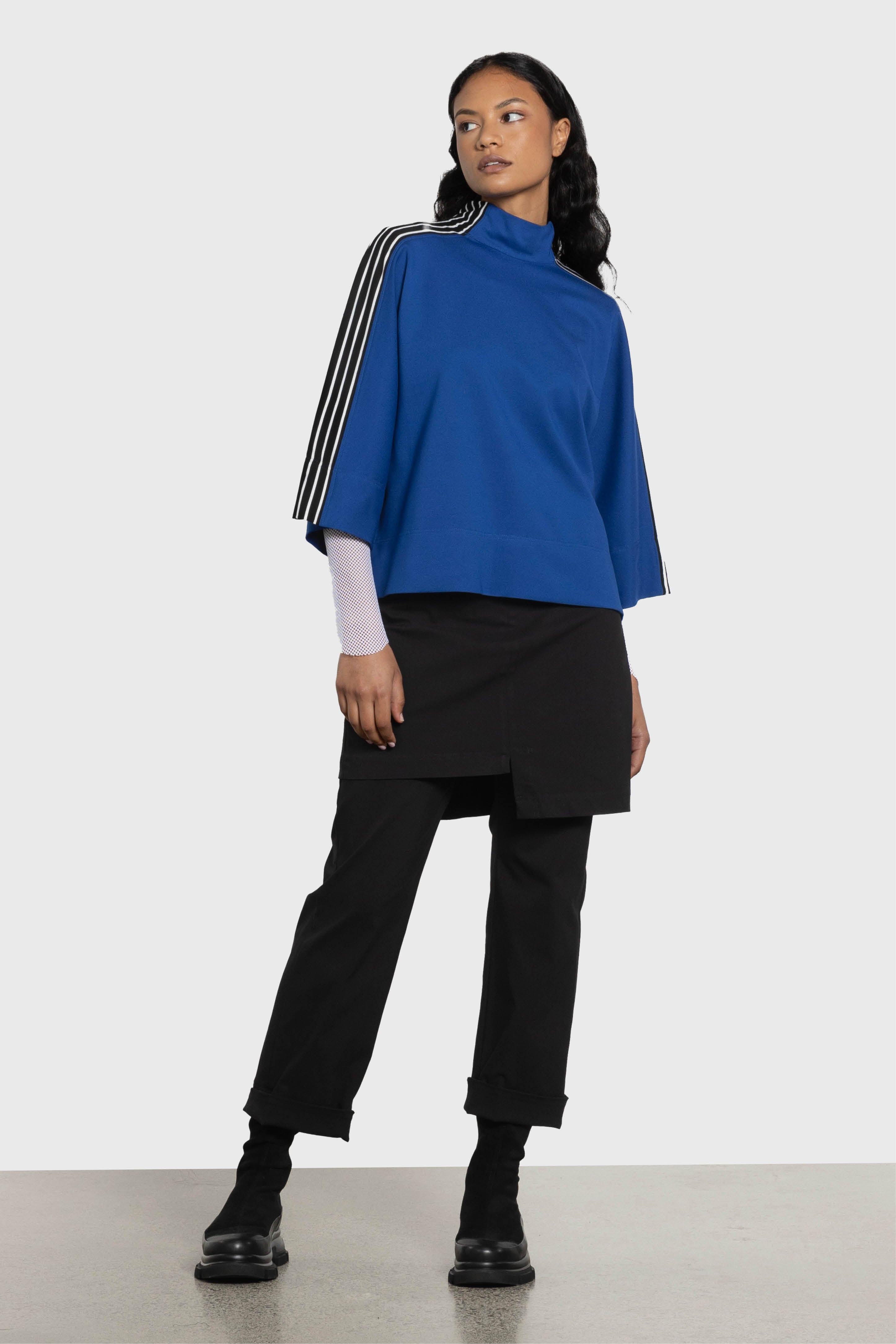 Santino High Neck Batwing Top