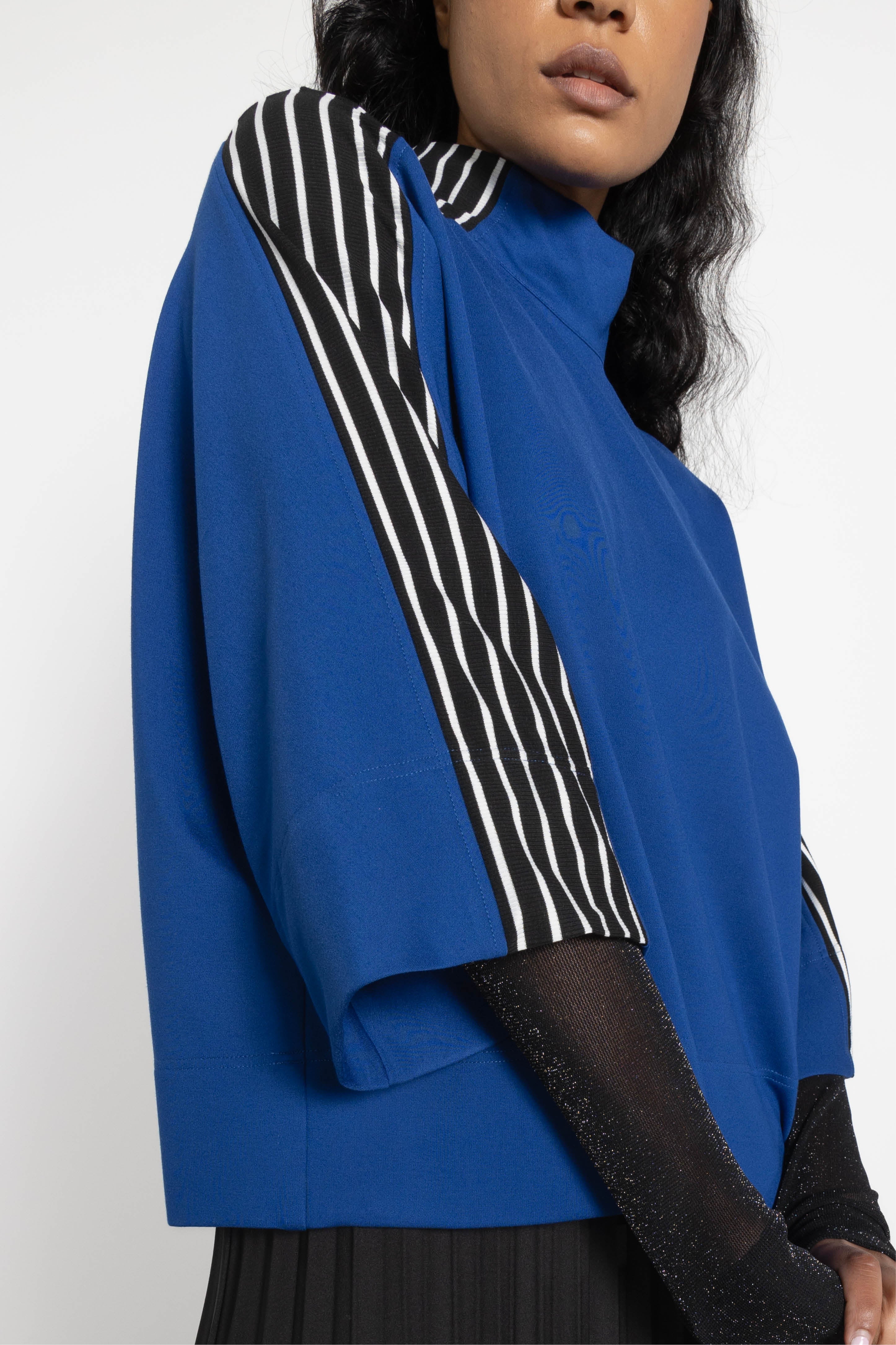 Santino High Neck Batwing Top