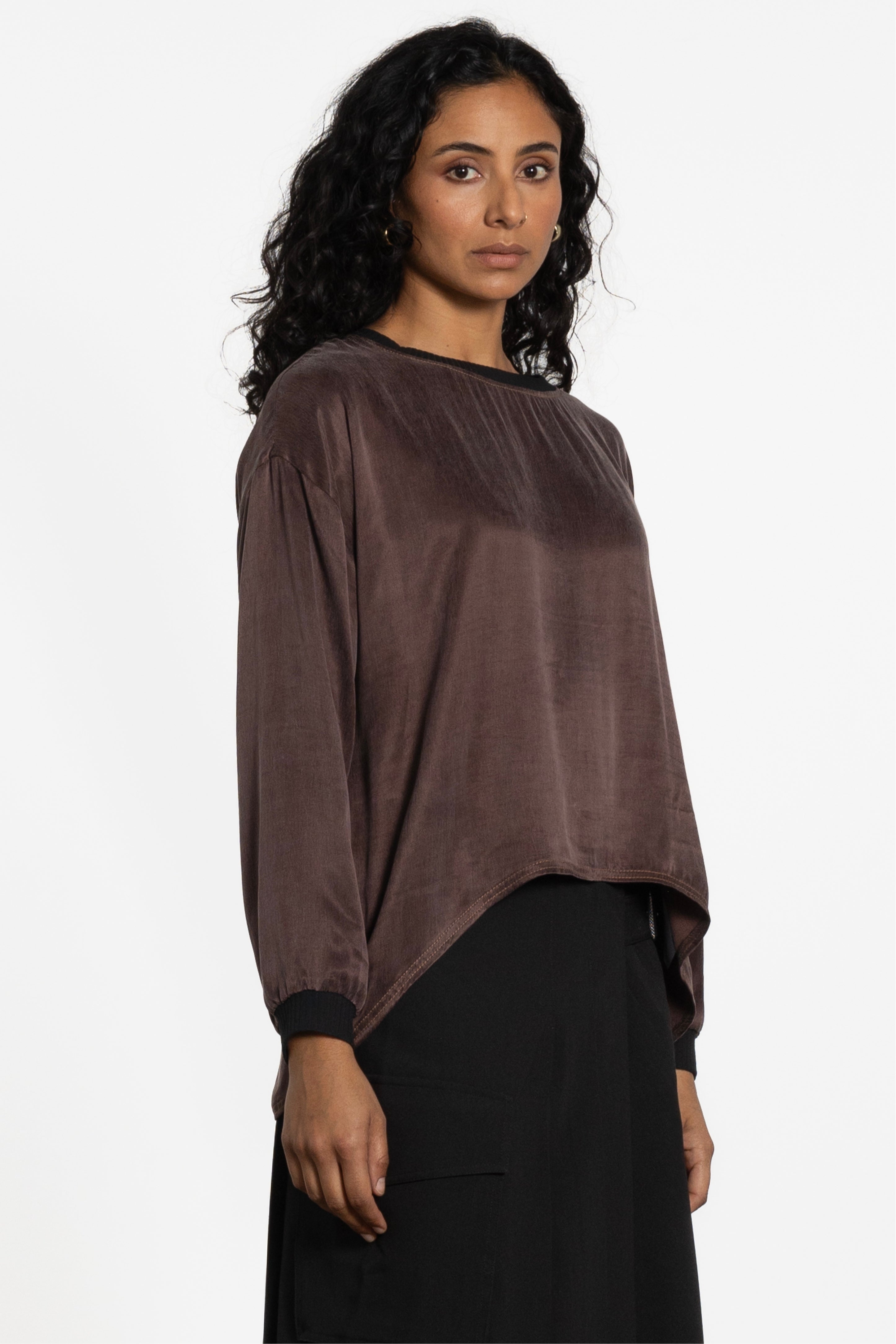 Sawyer Long Sleeve High-Low Top