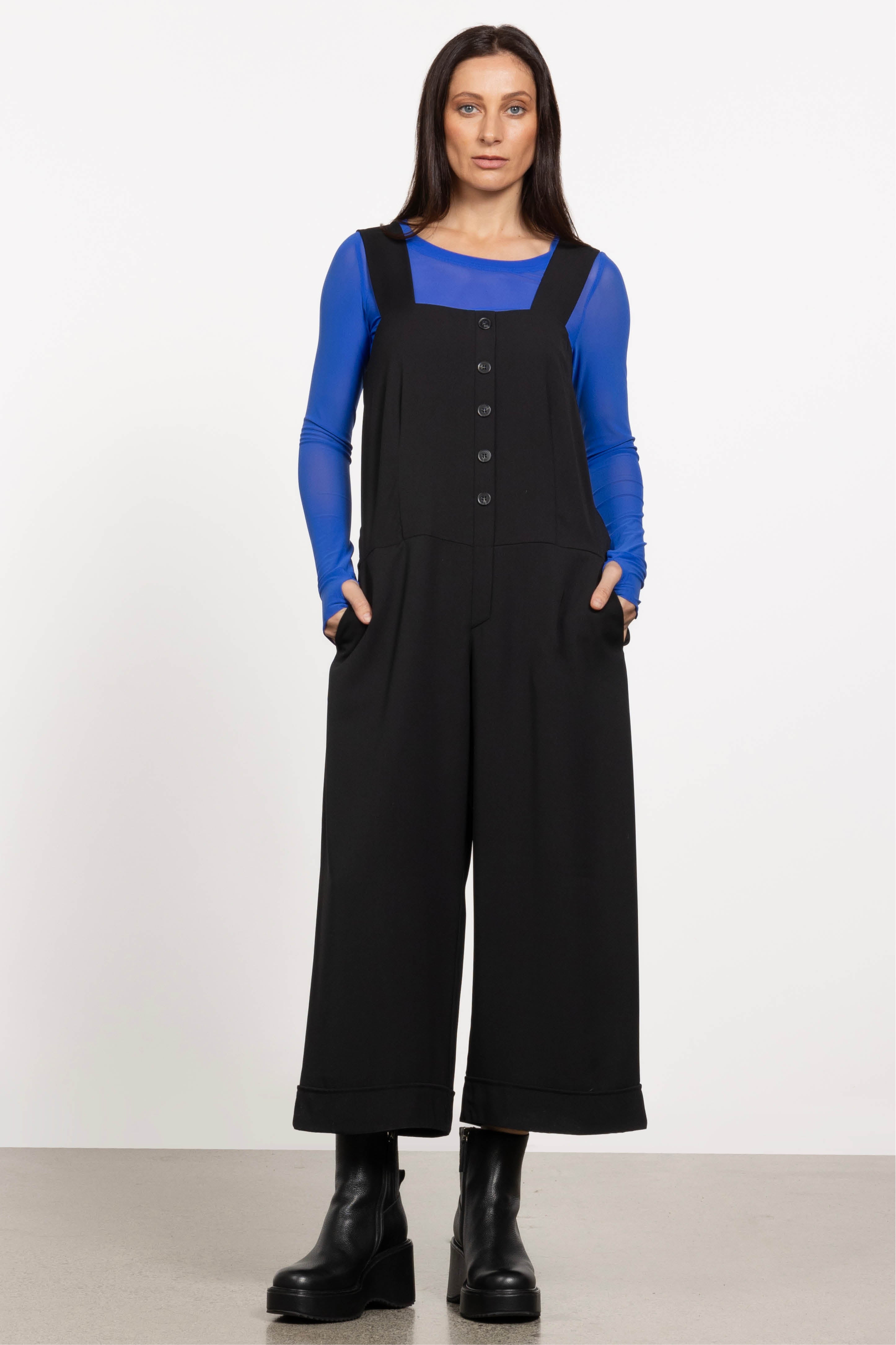 Siri Long Sleeve Mesh Top