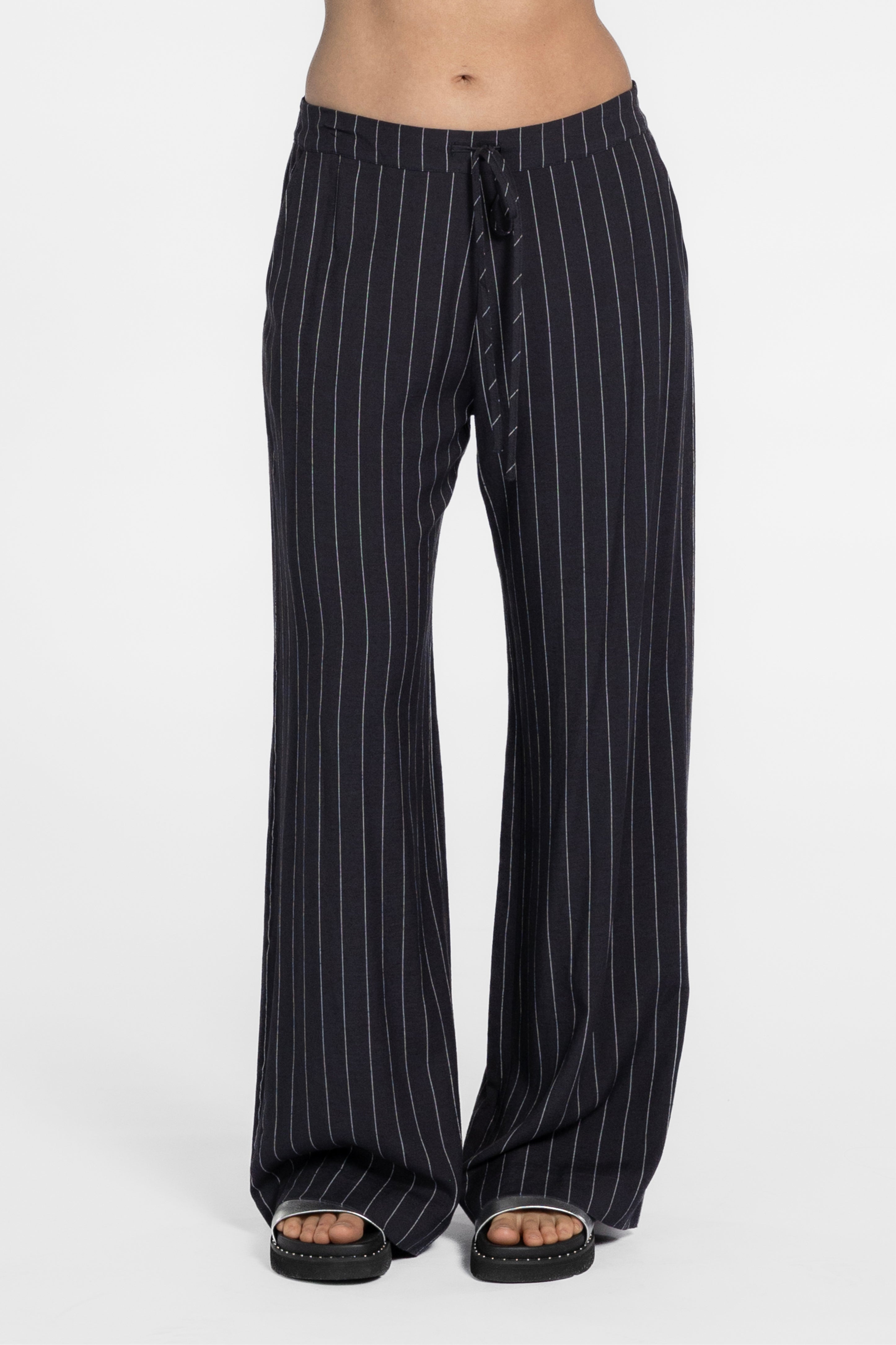 Solene Wide Leg Stripe Pant