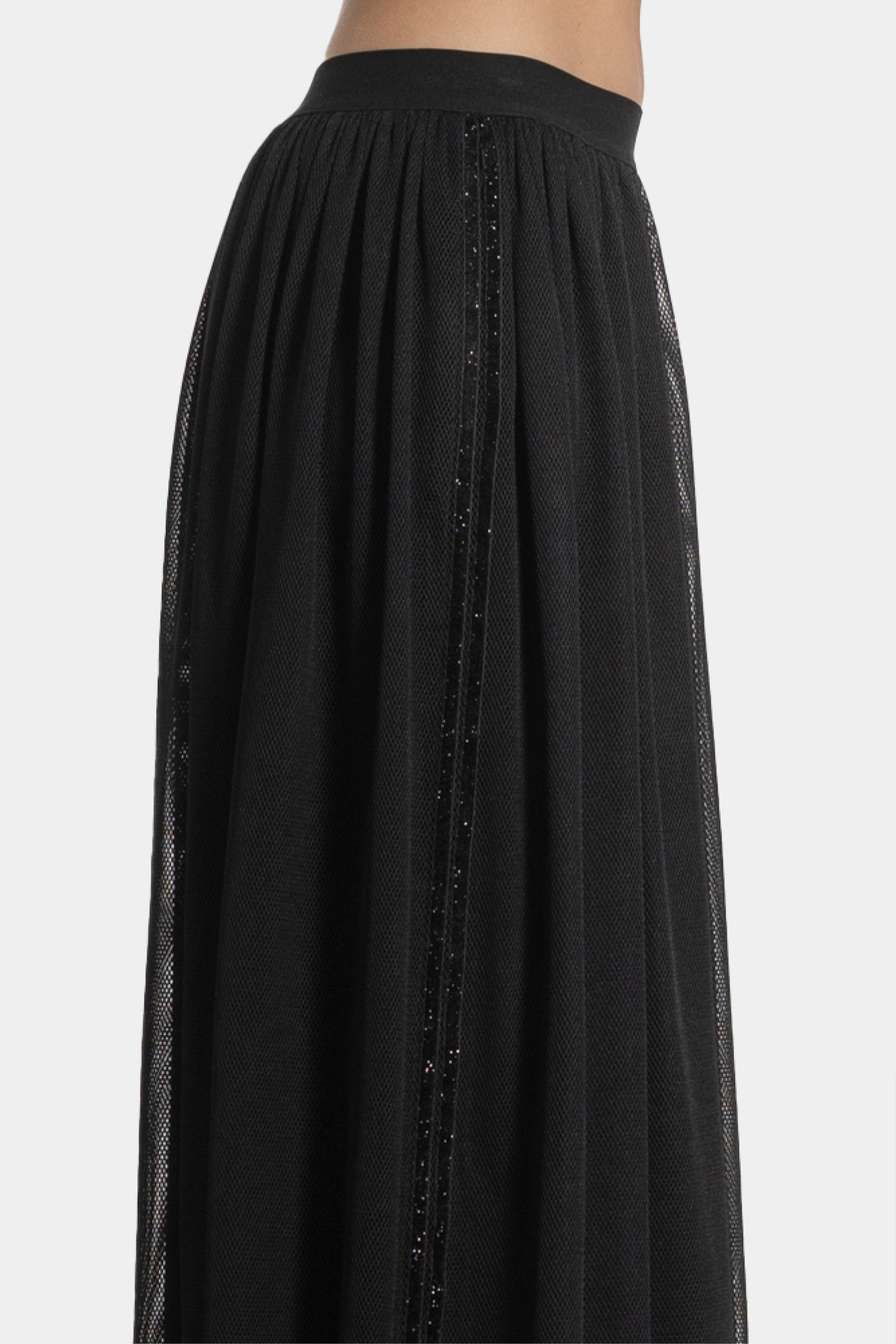 Speedy Mesh Layered Skirt