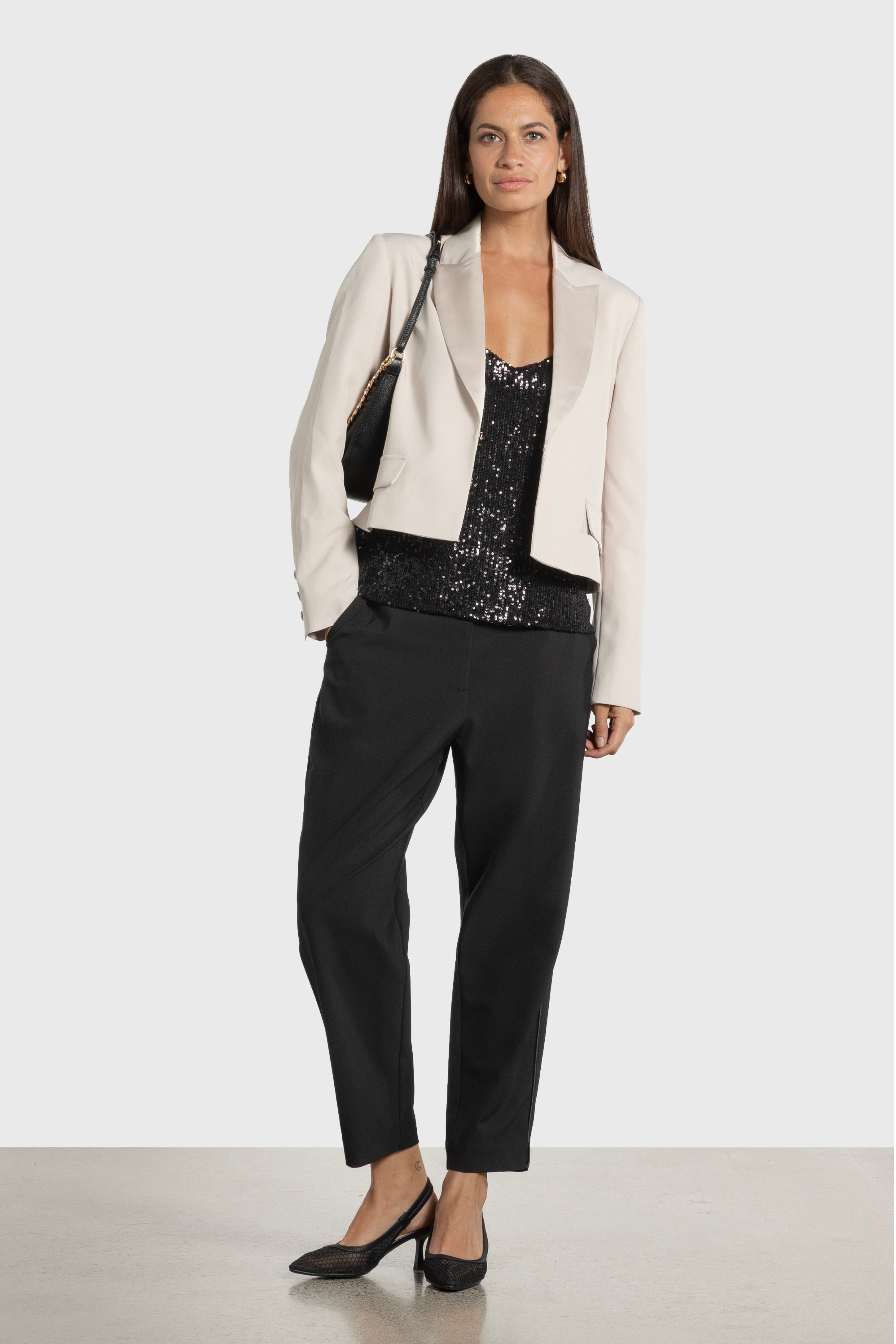 Spire Satin Trim Pant