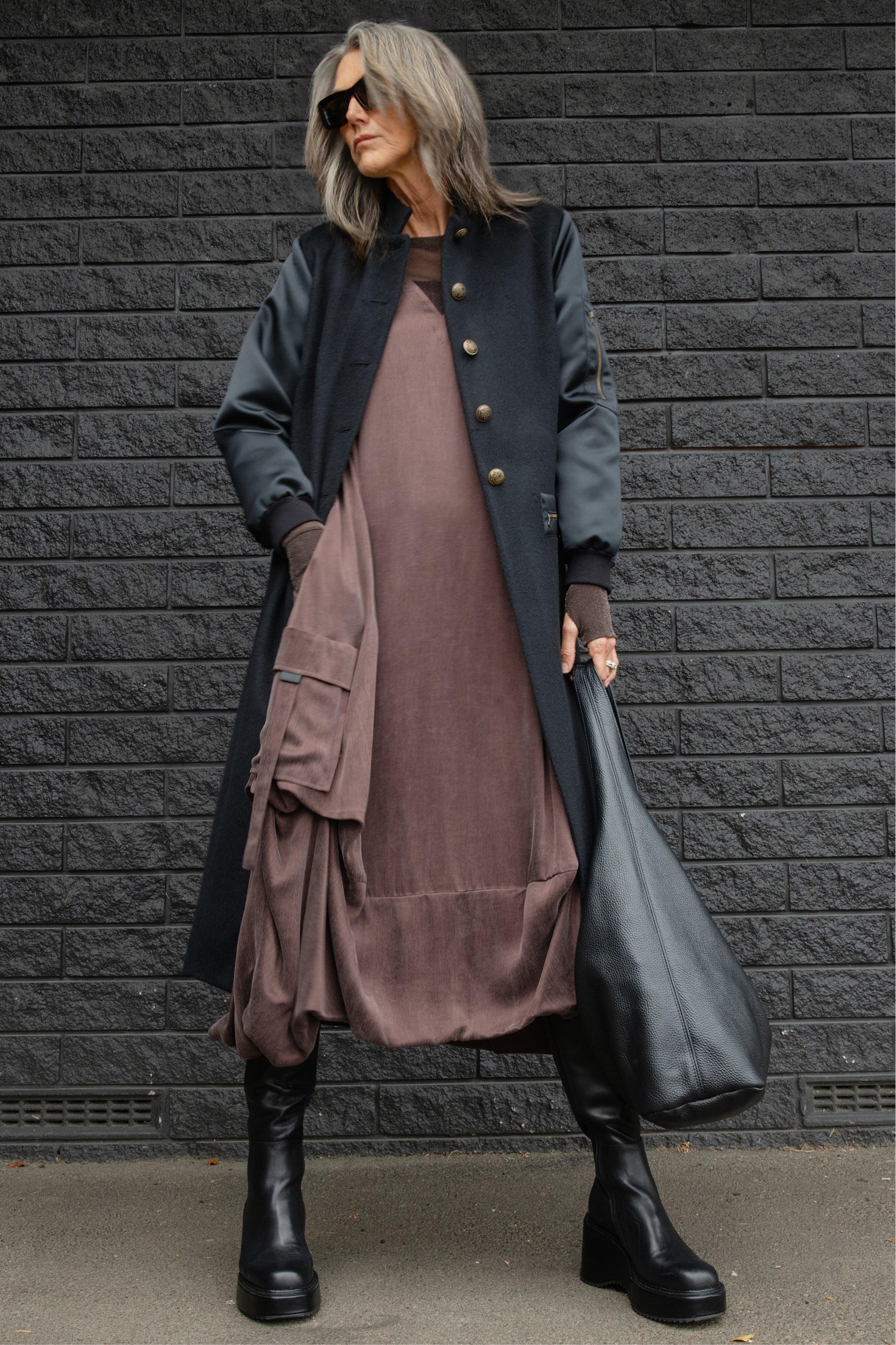 Thea V-Neck Sleeveless Midi Dress
