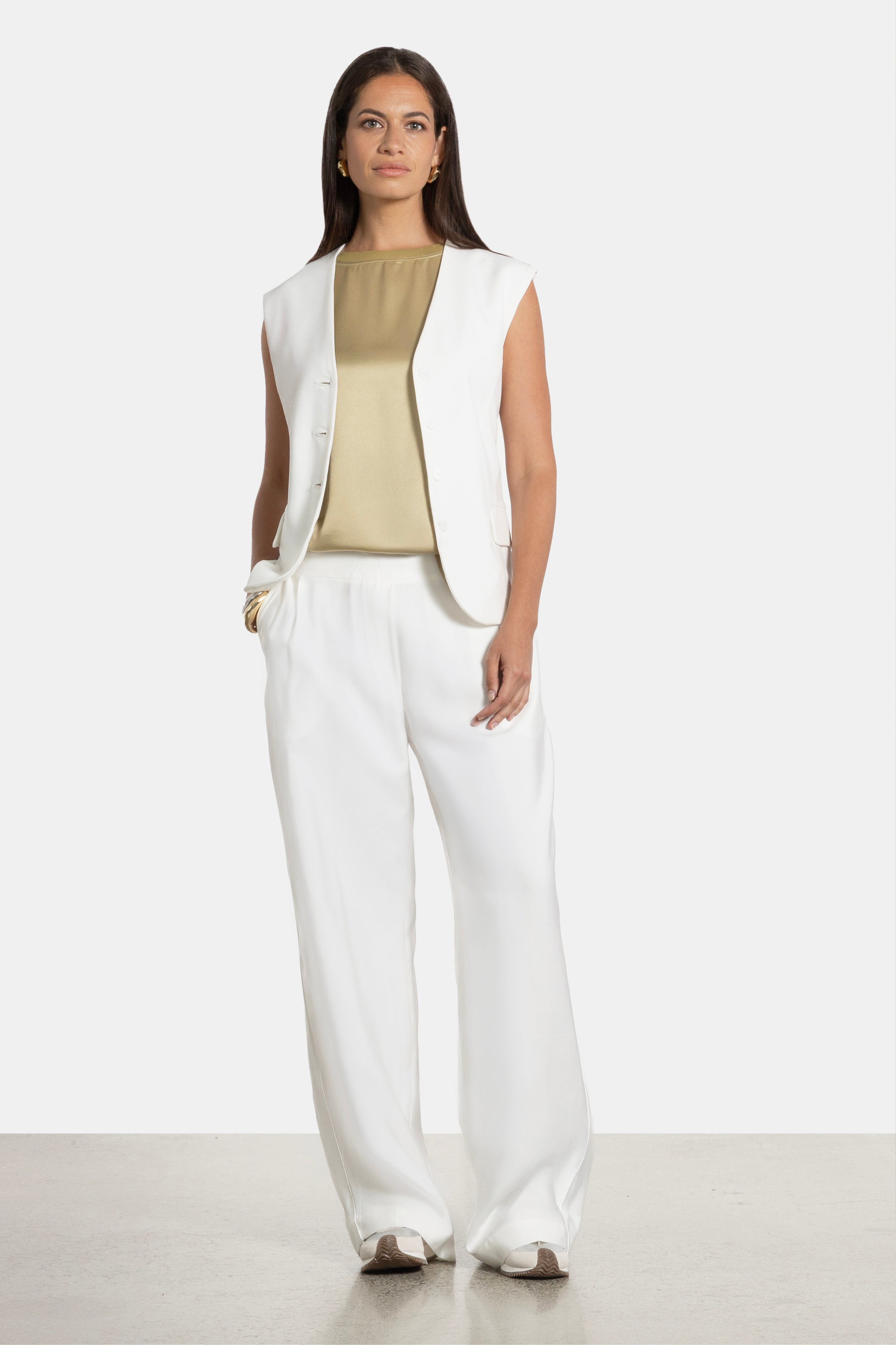 Theo Rib Trim Singlet