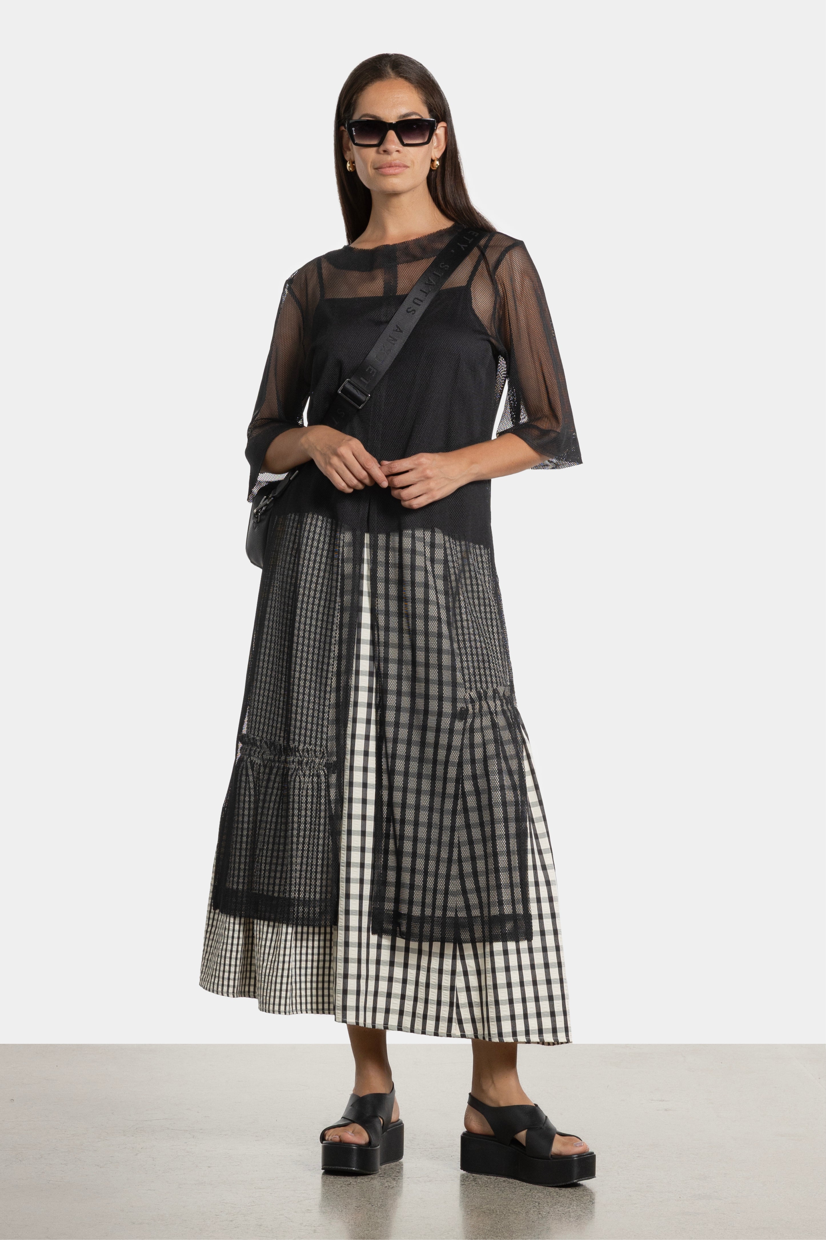 Torino Long Mesh Tunic & Cami