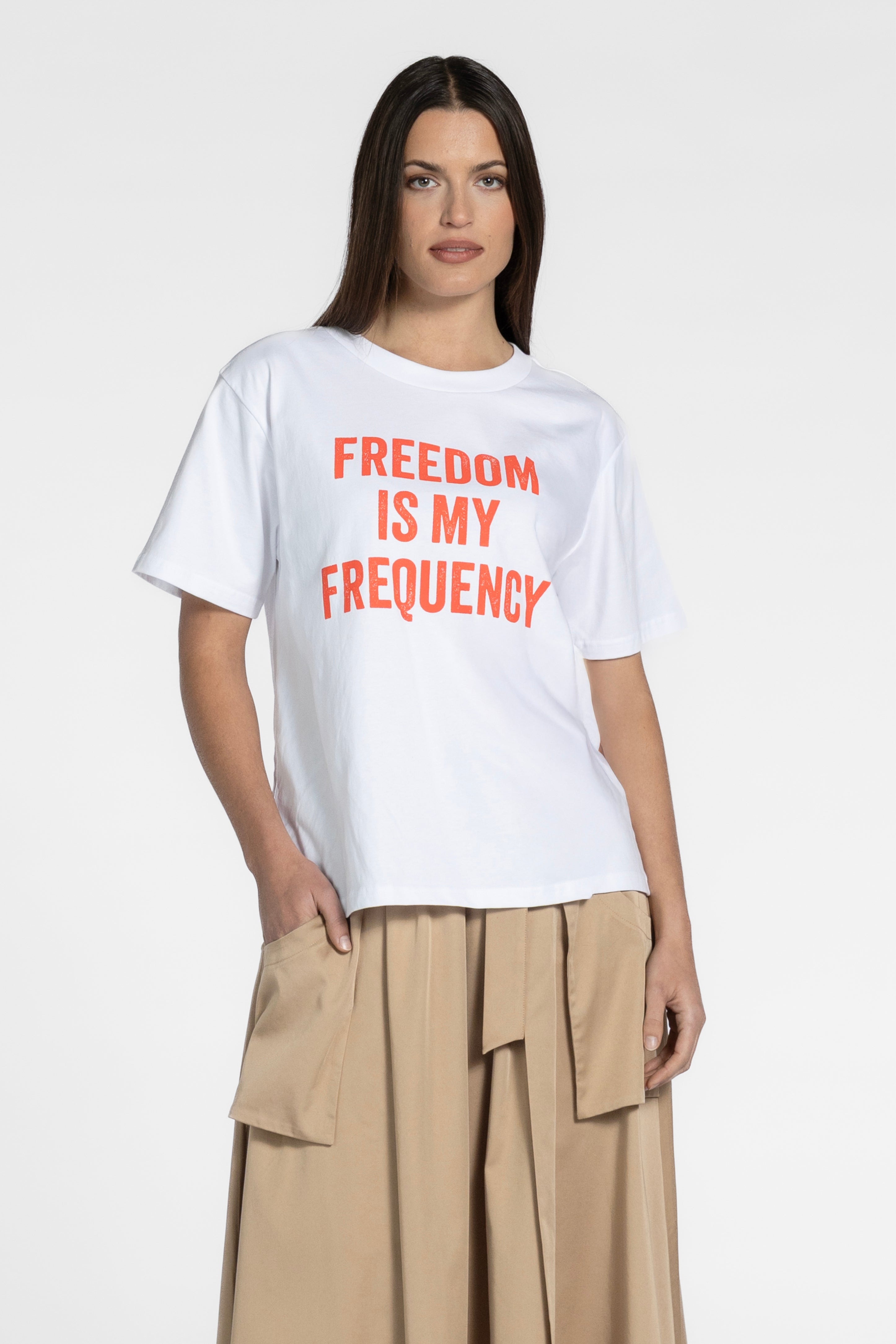 Freedom Is My Frequency Tee