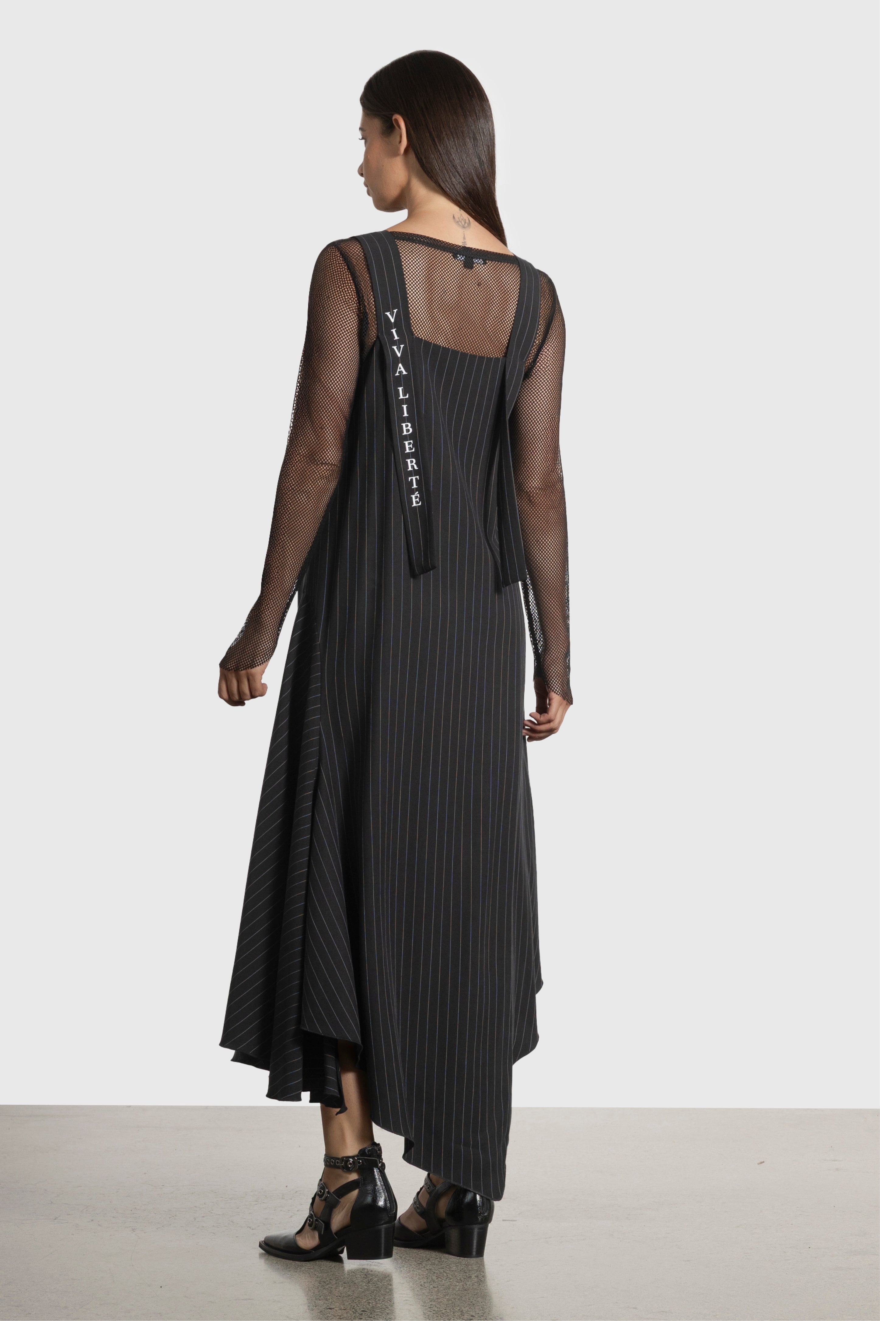 Viva Handkerchief Hem Long Dress