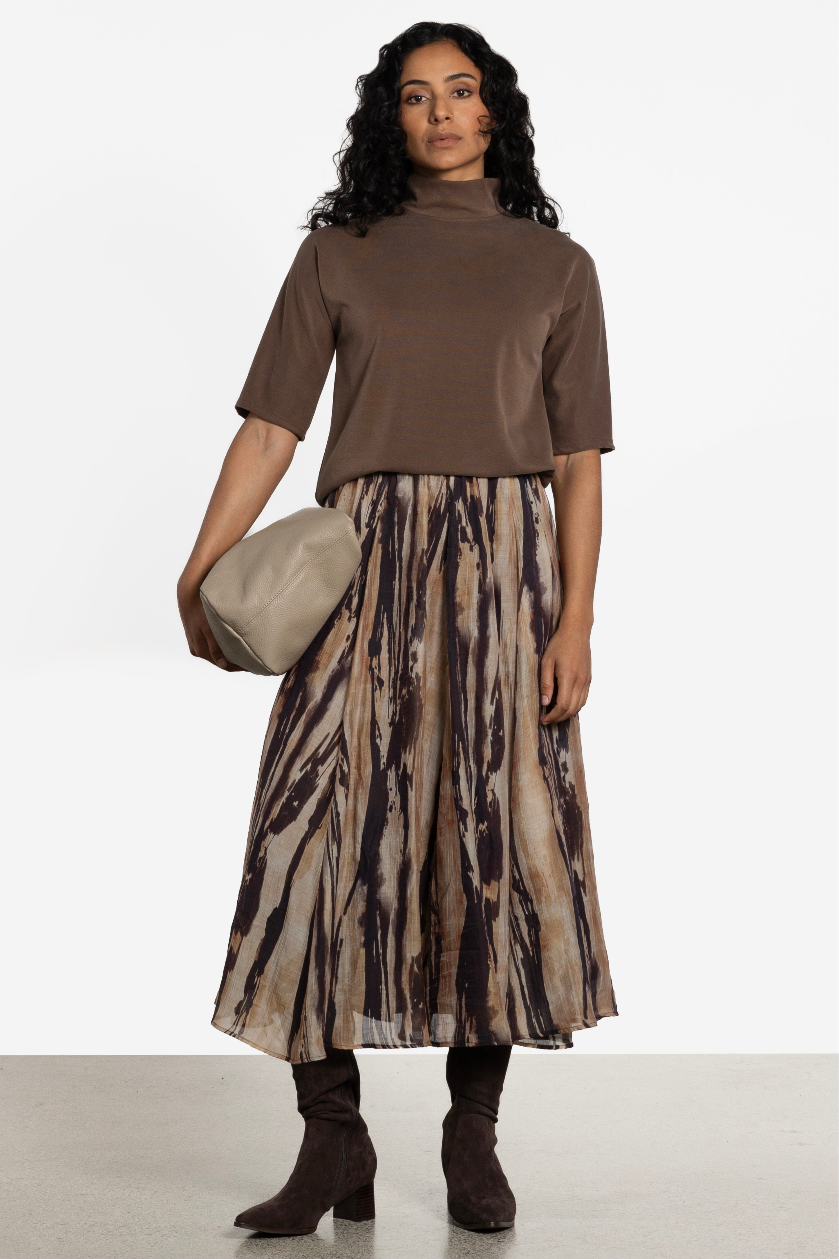 Zin High-Neckline Top