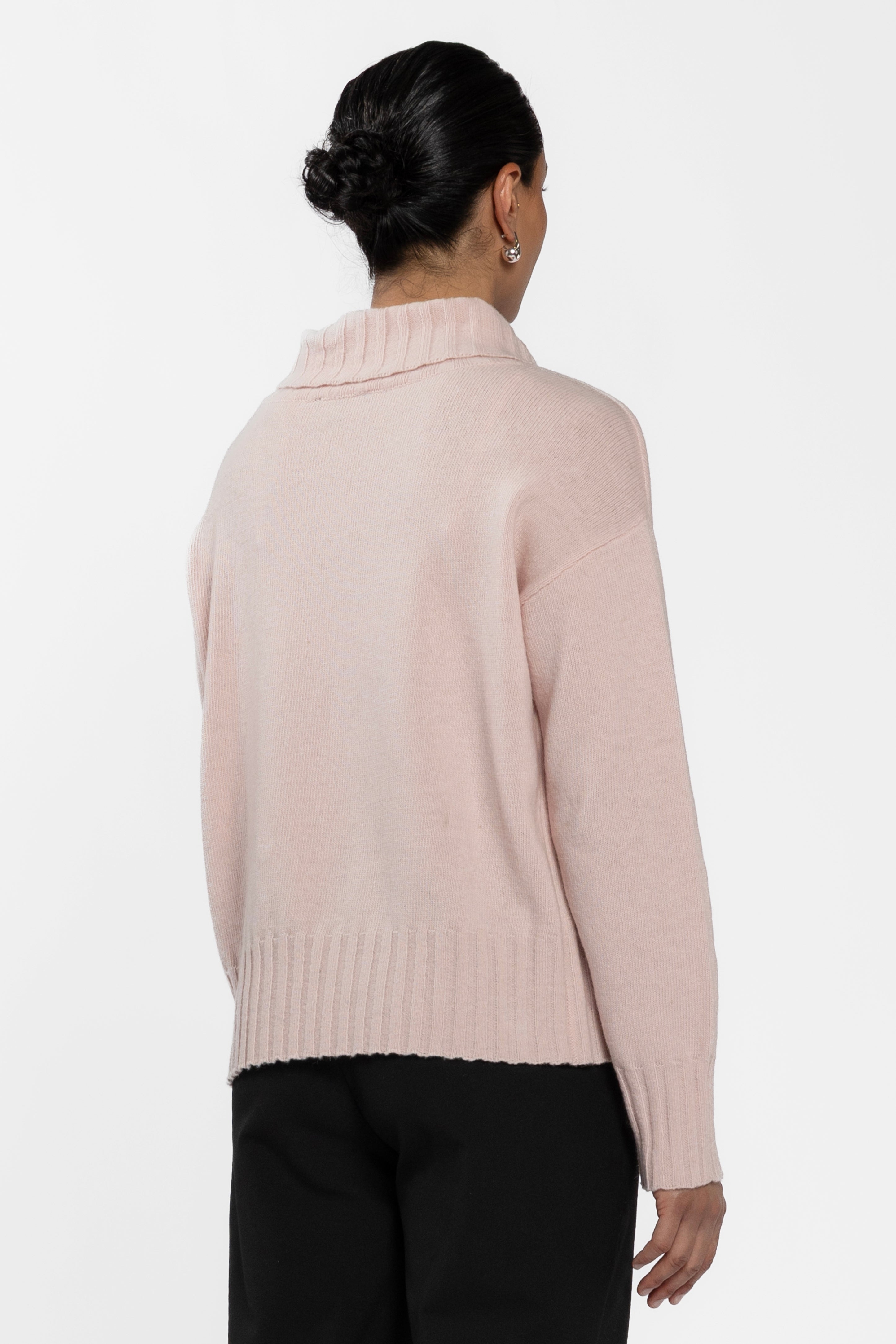 Raya Roll Neck Wool Jumper