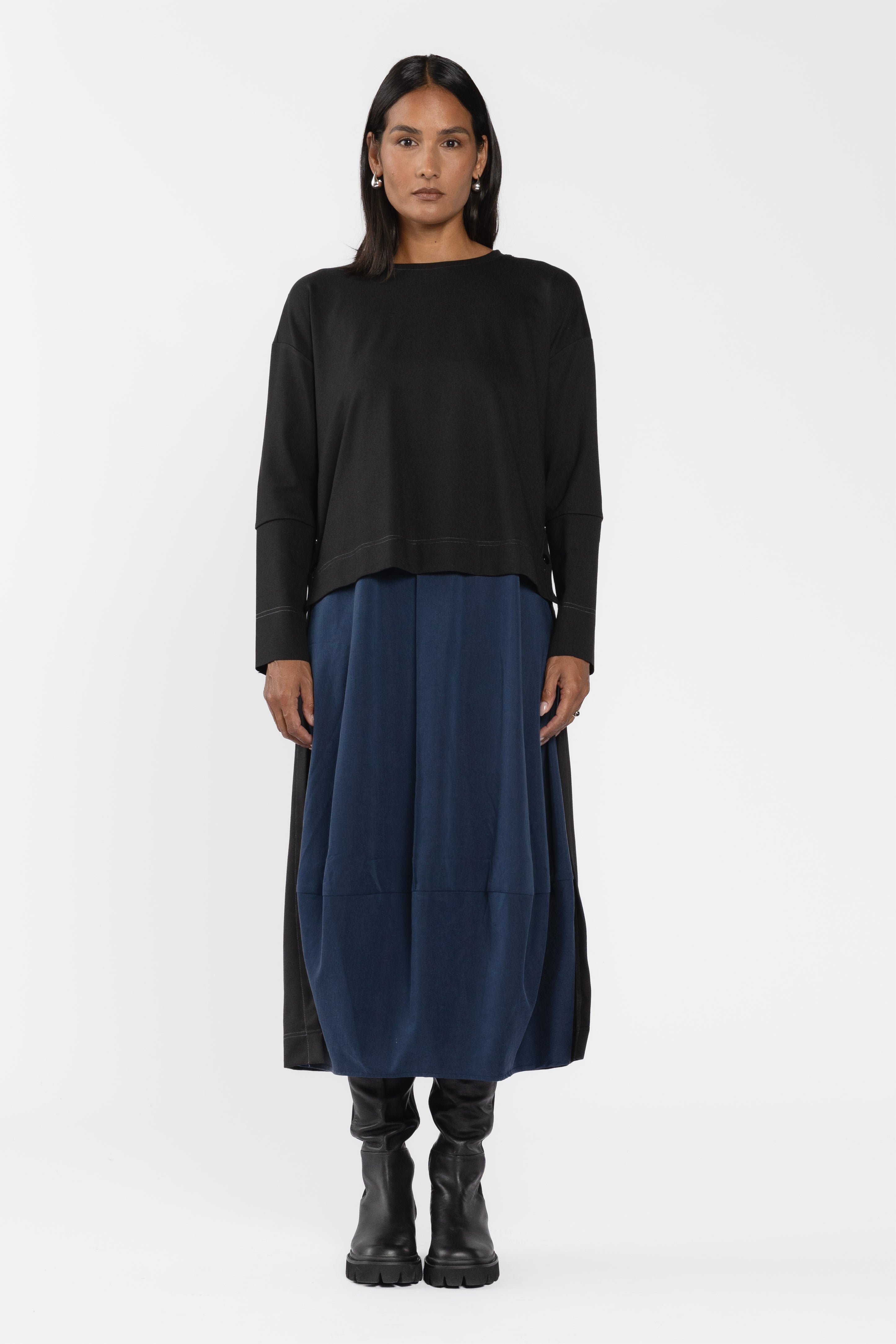 Reece Hi-Low Long Sleeve Top