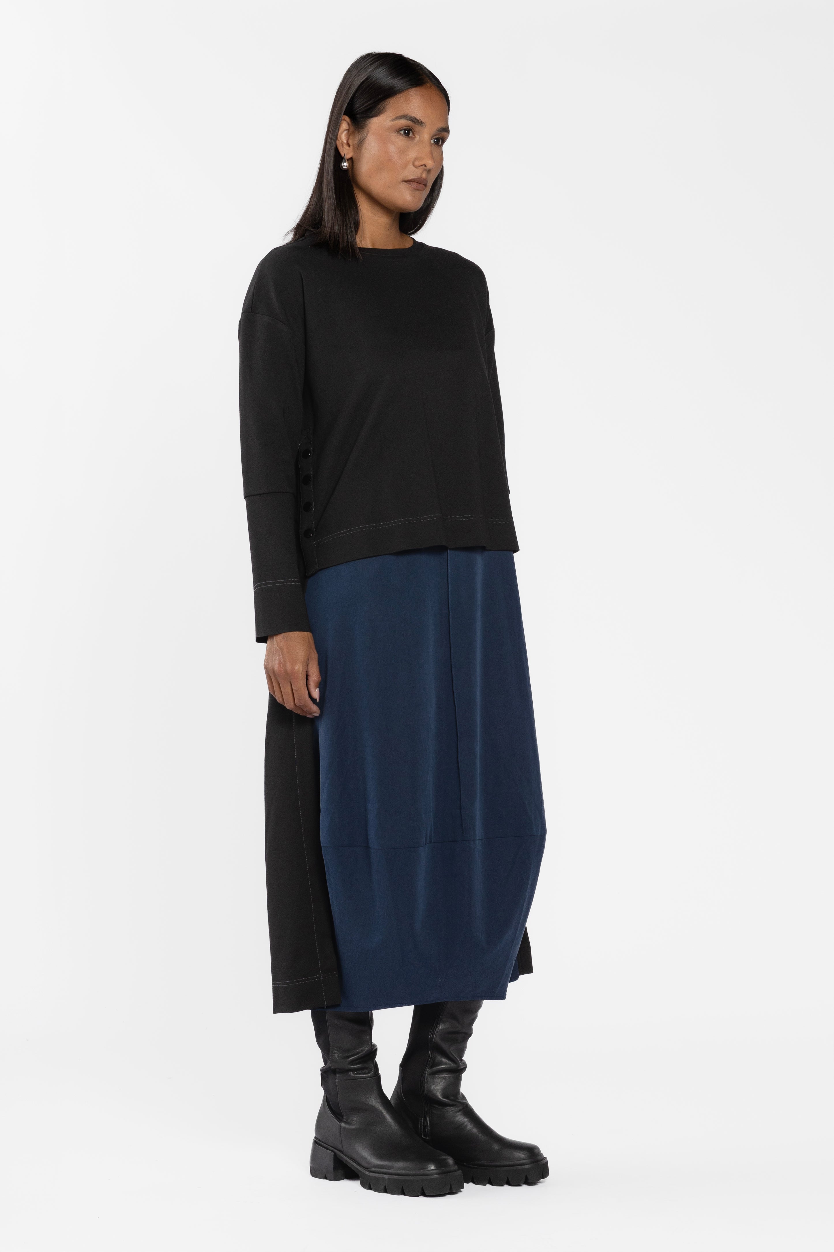 Reece Hi-Low Long Sleeve Top
