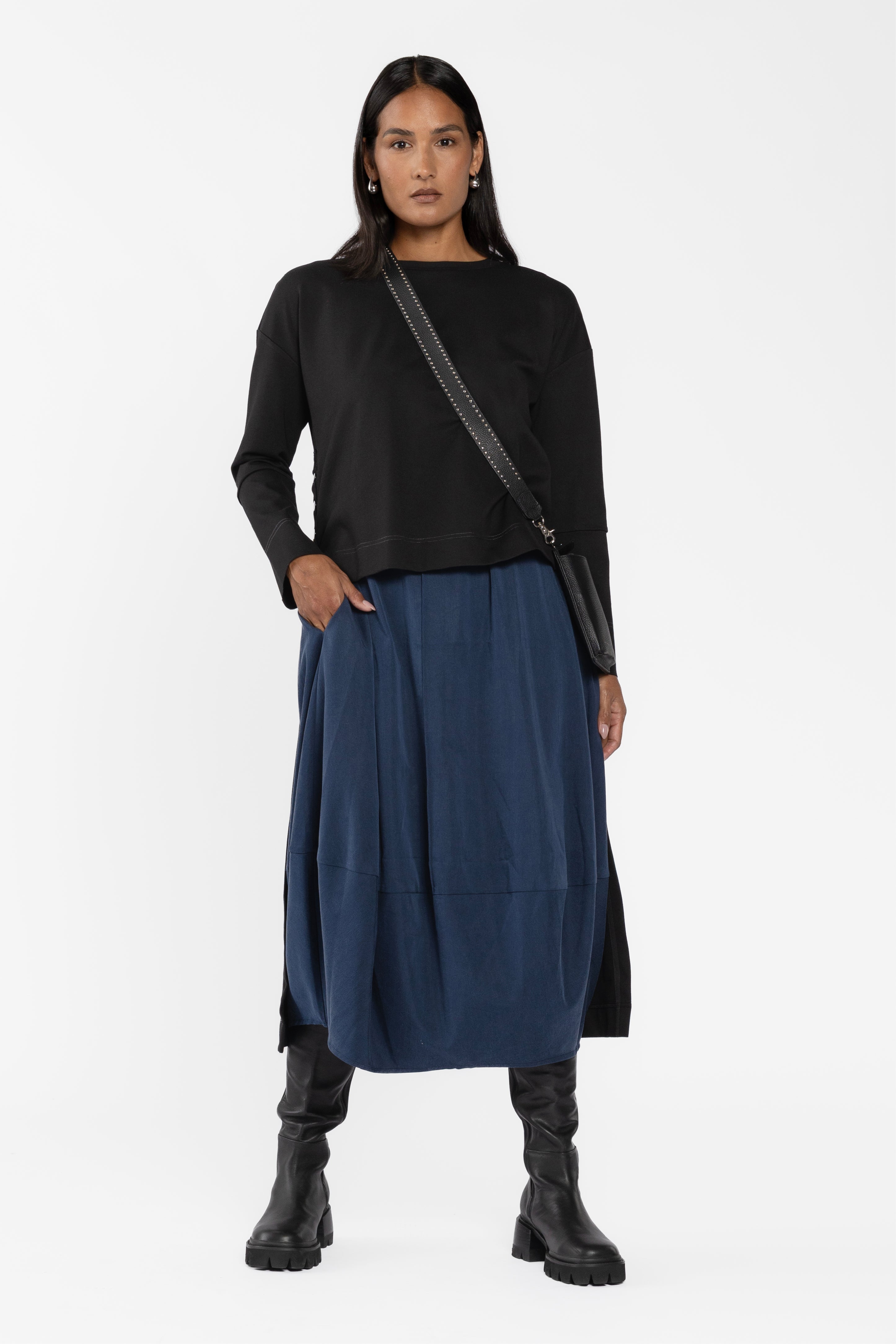 Reece Hi-Low Long Sleeve Top