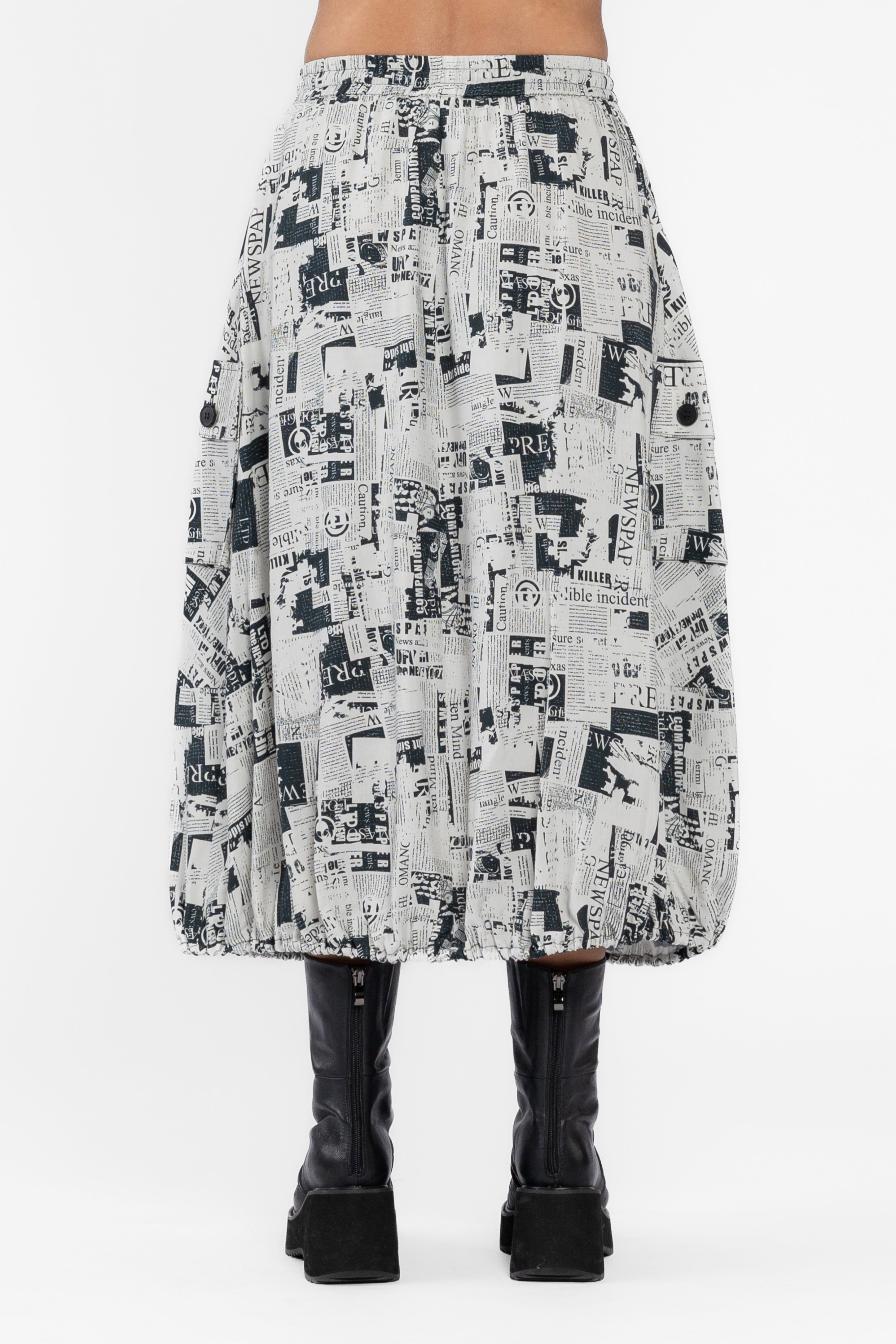 Reggie Balloon Hem Skirt
