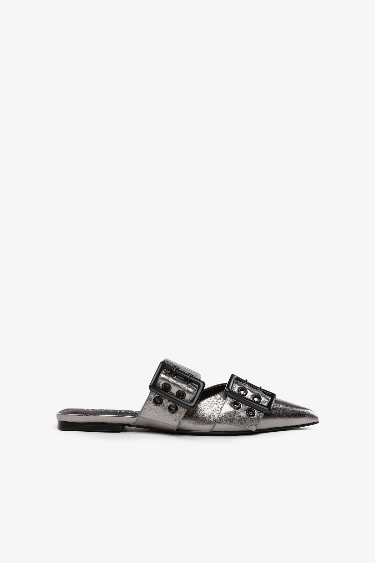 Renoir Pointed Flat Mule