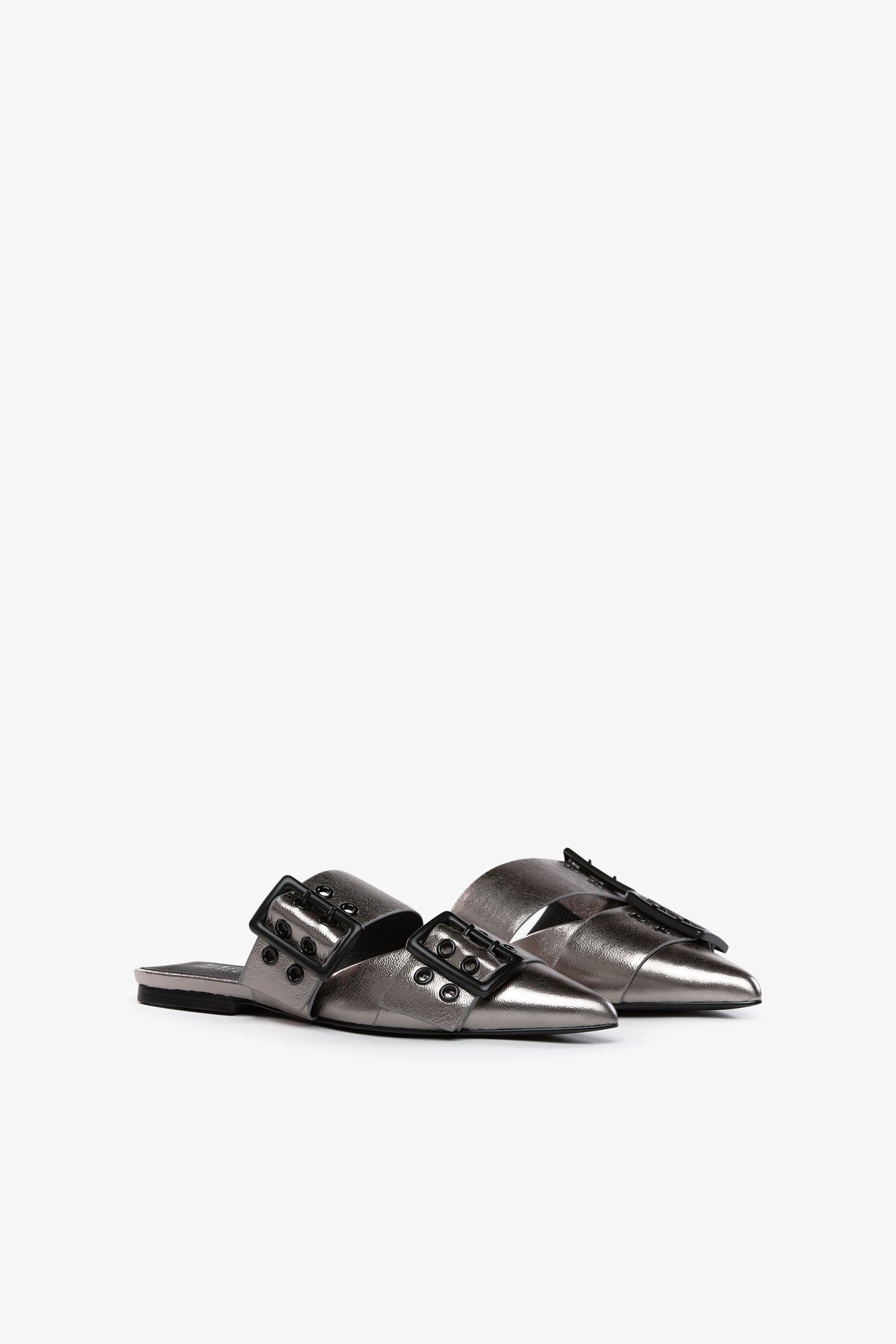 Renoir Pointed Flat Mule