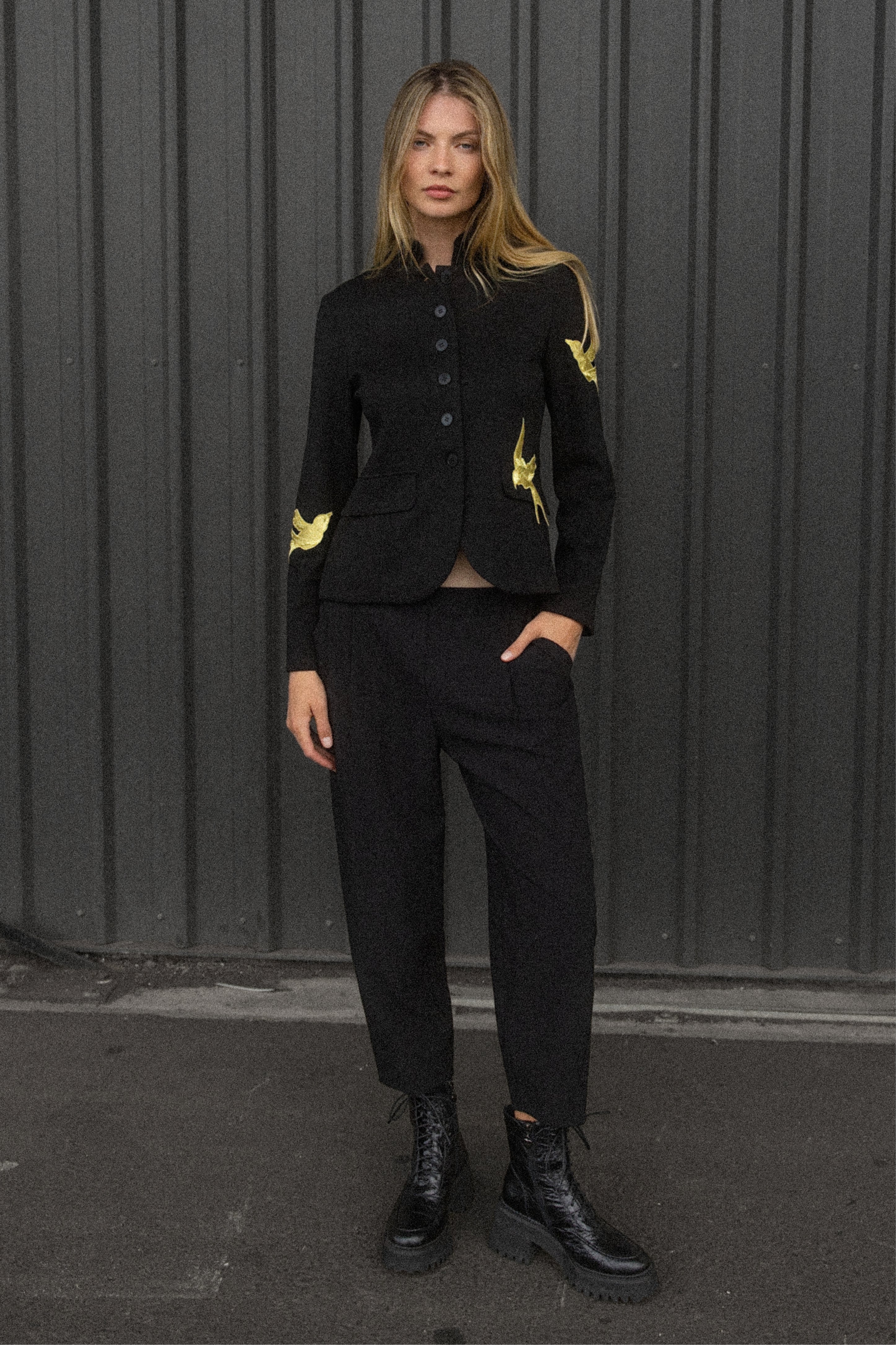 Roberta Stretch Fitted Jacket