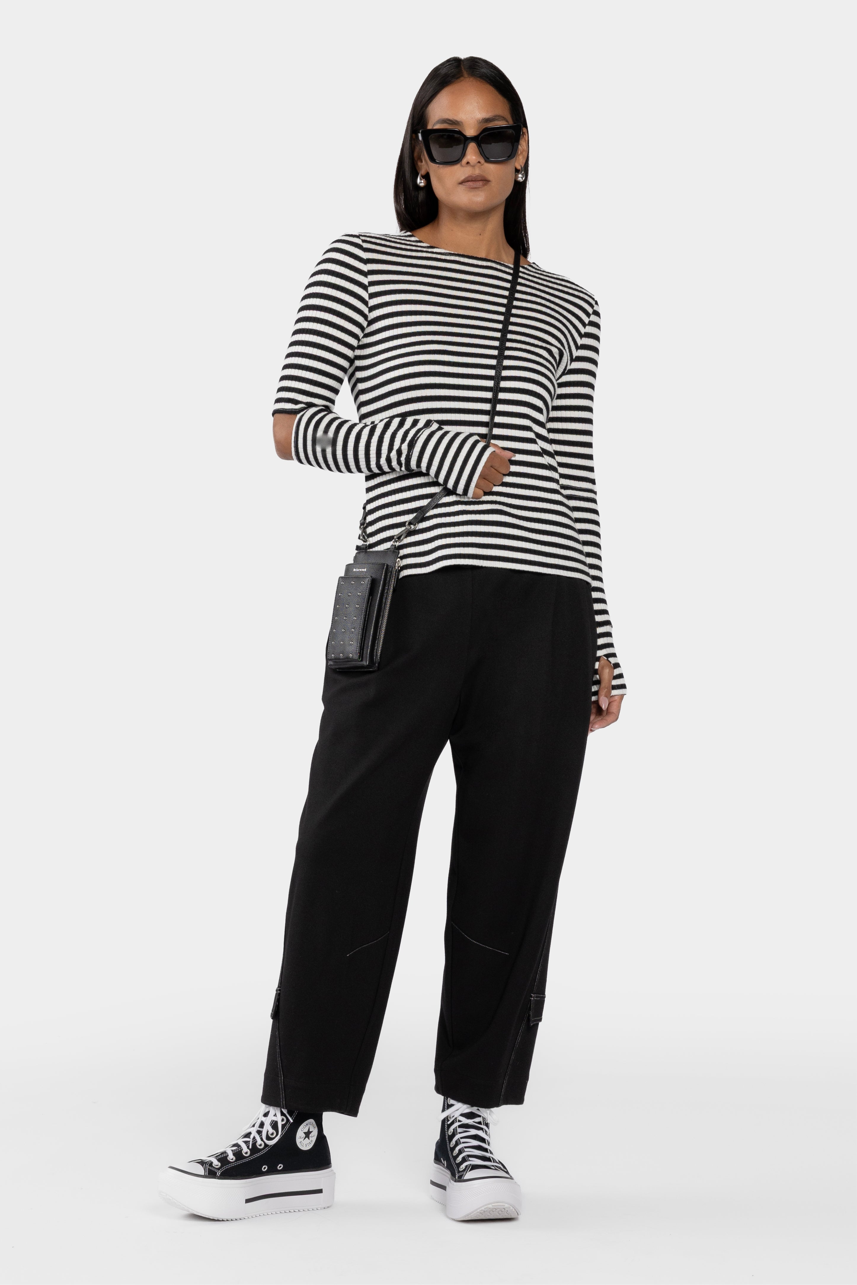 Roland Long Sleeve Stripe Top