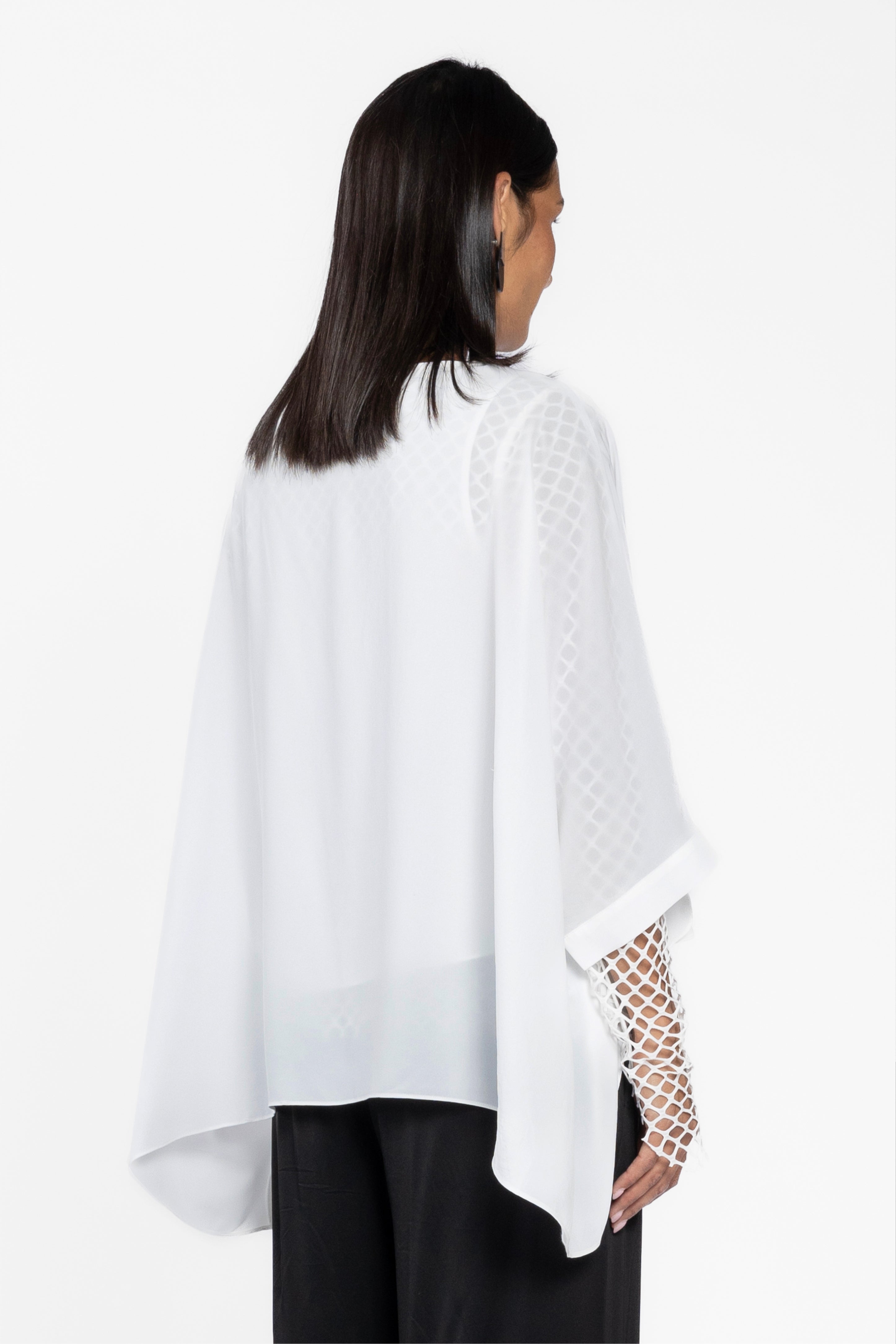 Rosa Batwing Layer Top - Ivory