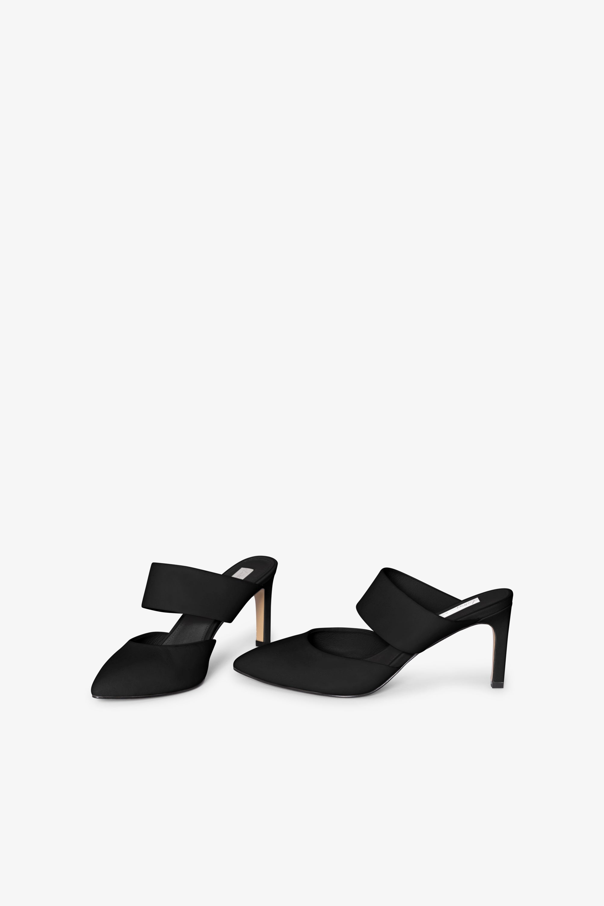 Rochelle Double Strap Pointed Toe Heel