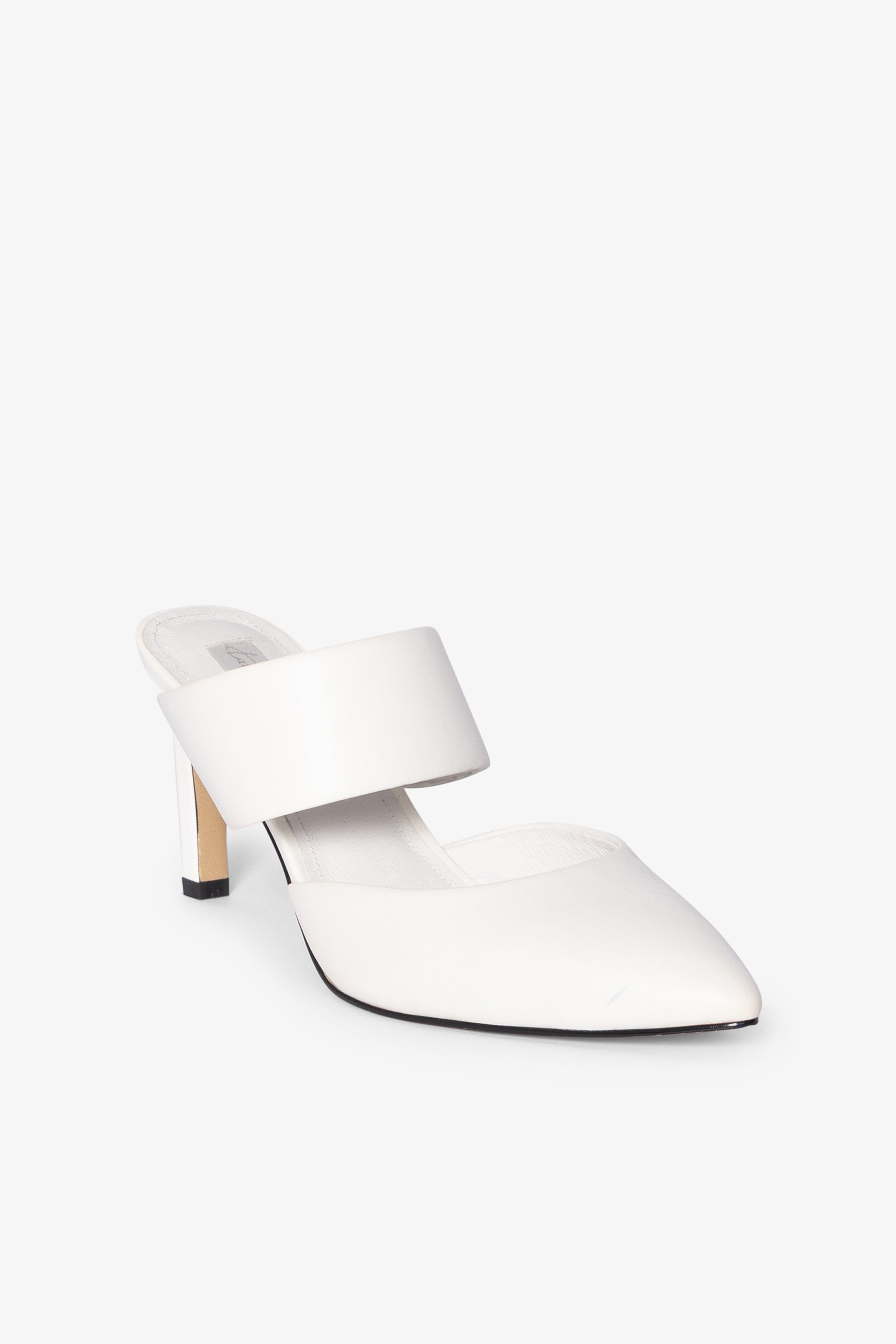 Rochelle Double Strap Pointed Toe Heel