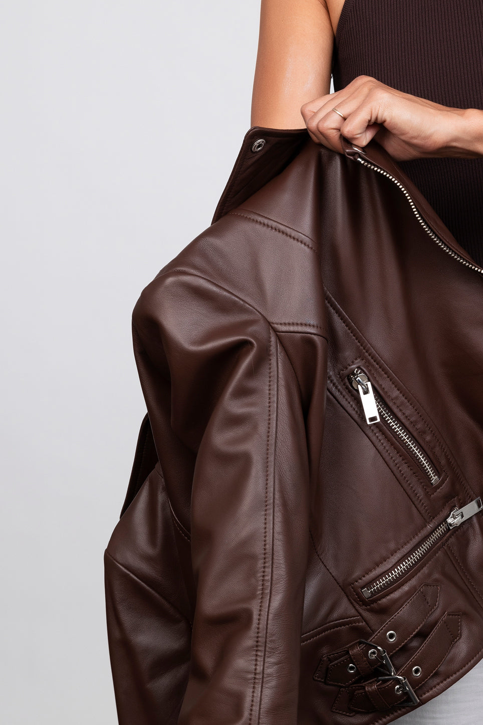 Harley Leather Biker Jacket