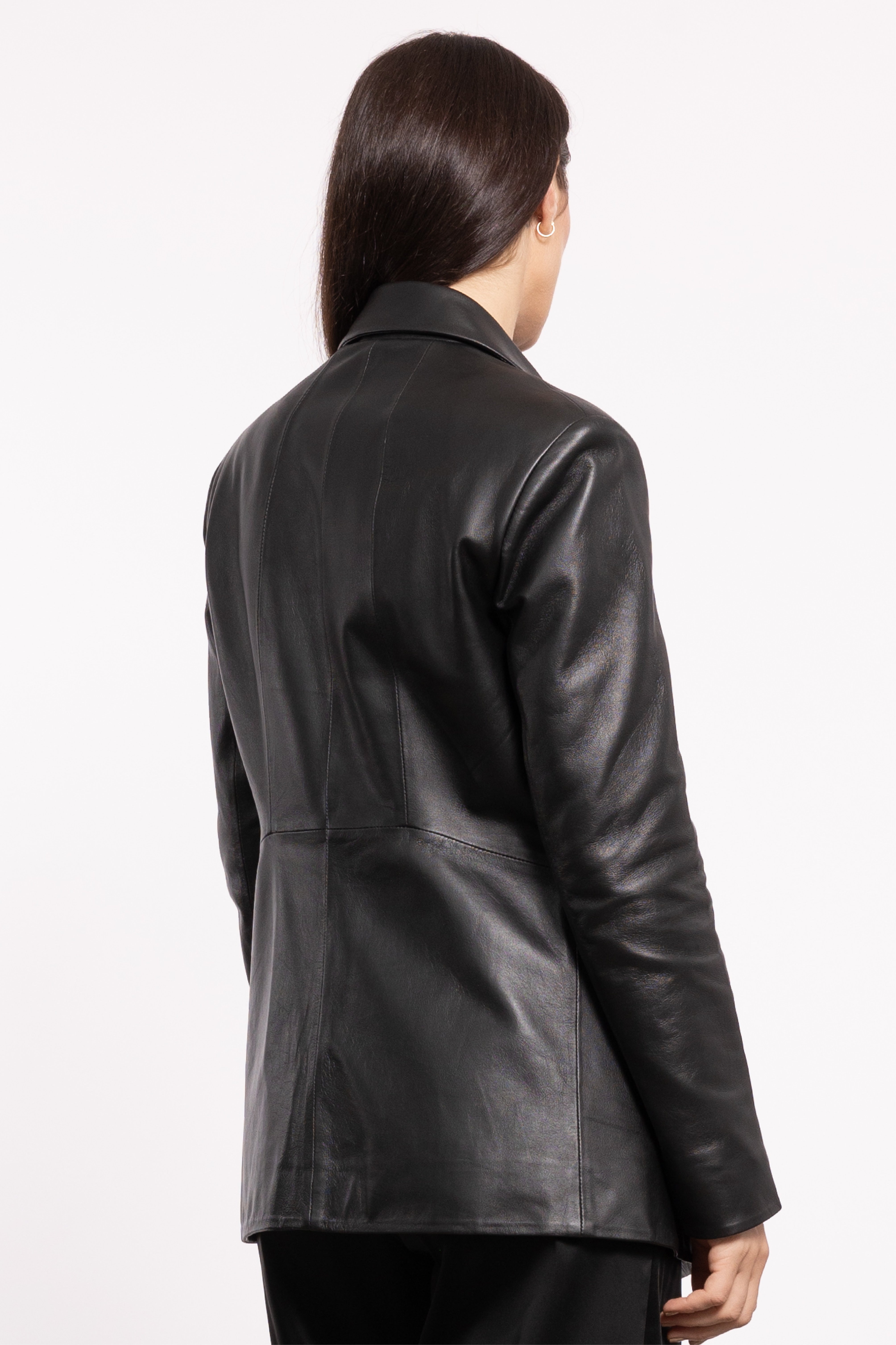 Trinity Leather Blazer