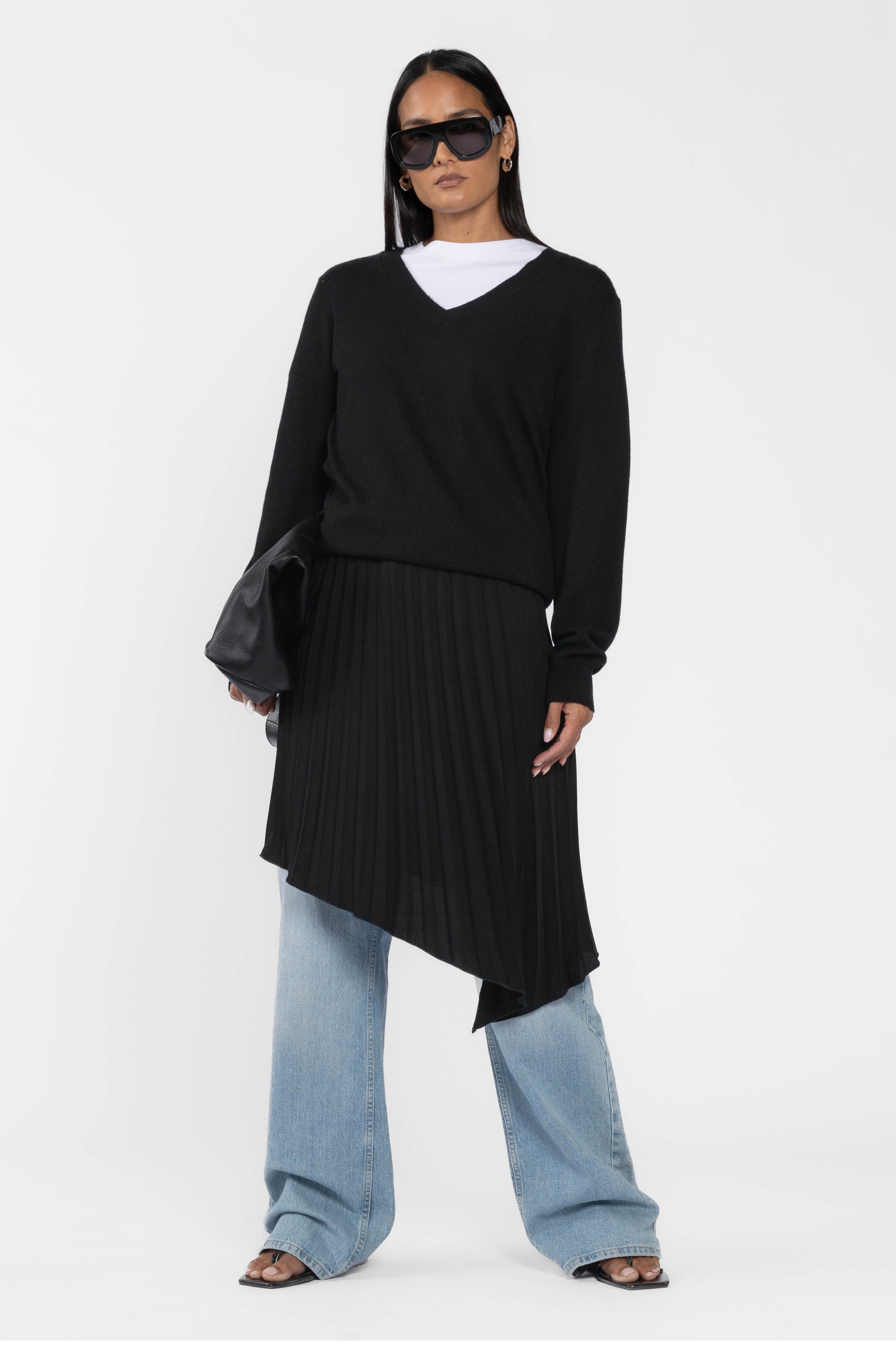 Shonda Pleated Skirt