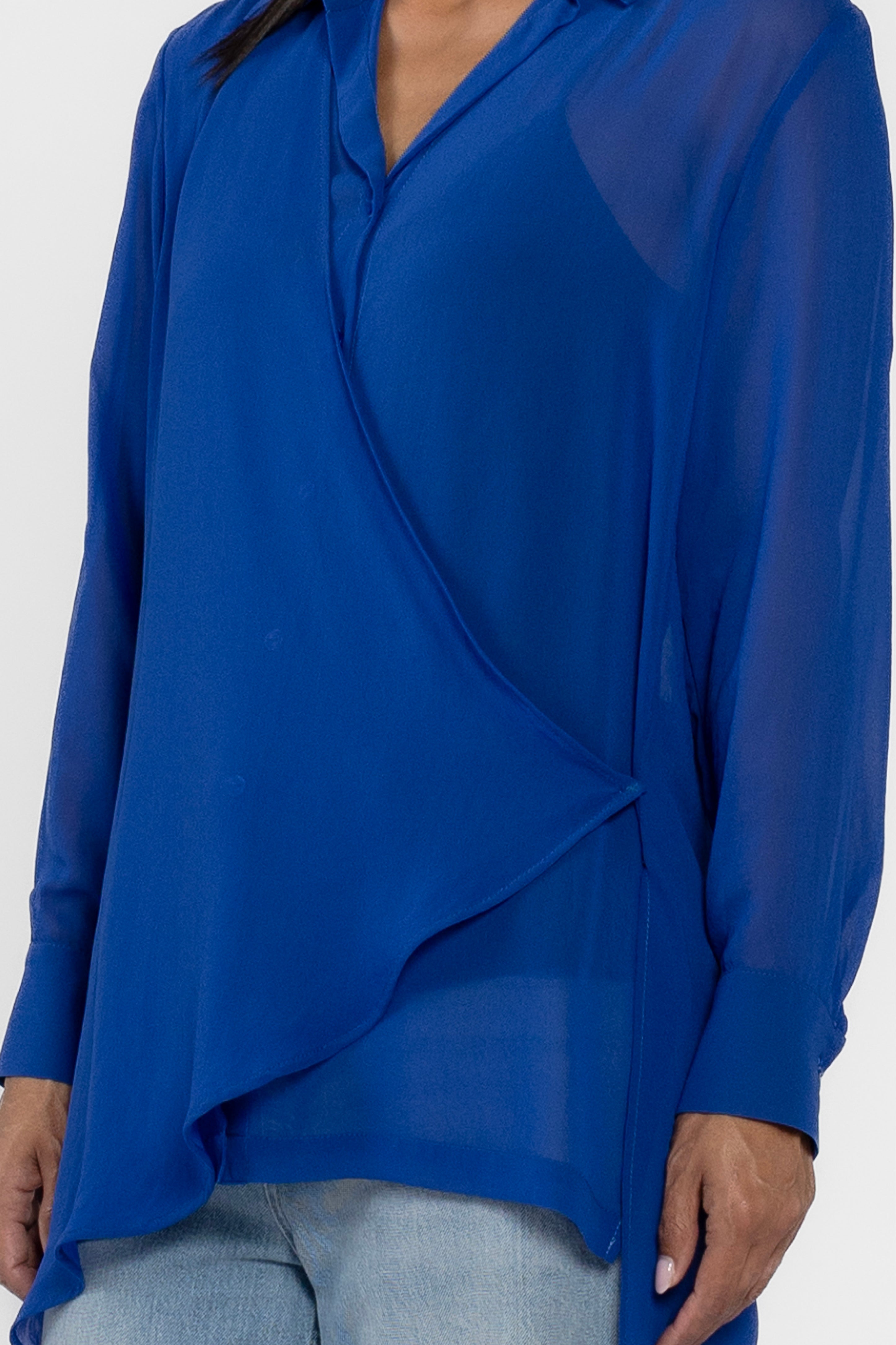 Tall Tails Long Sleeve Asymmetric Shirt