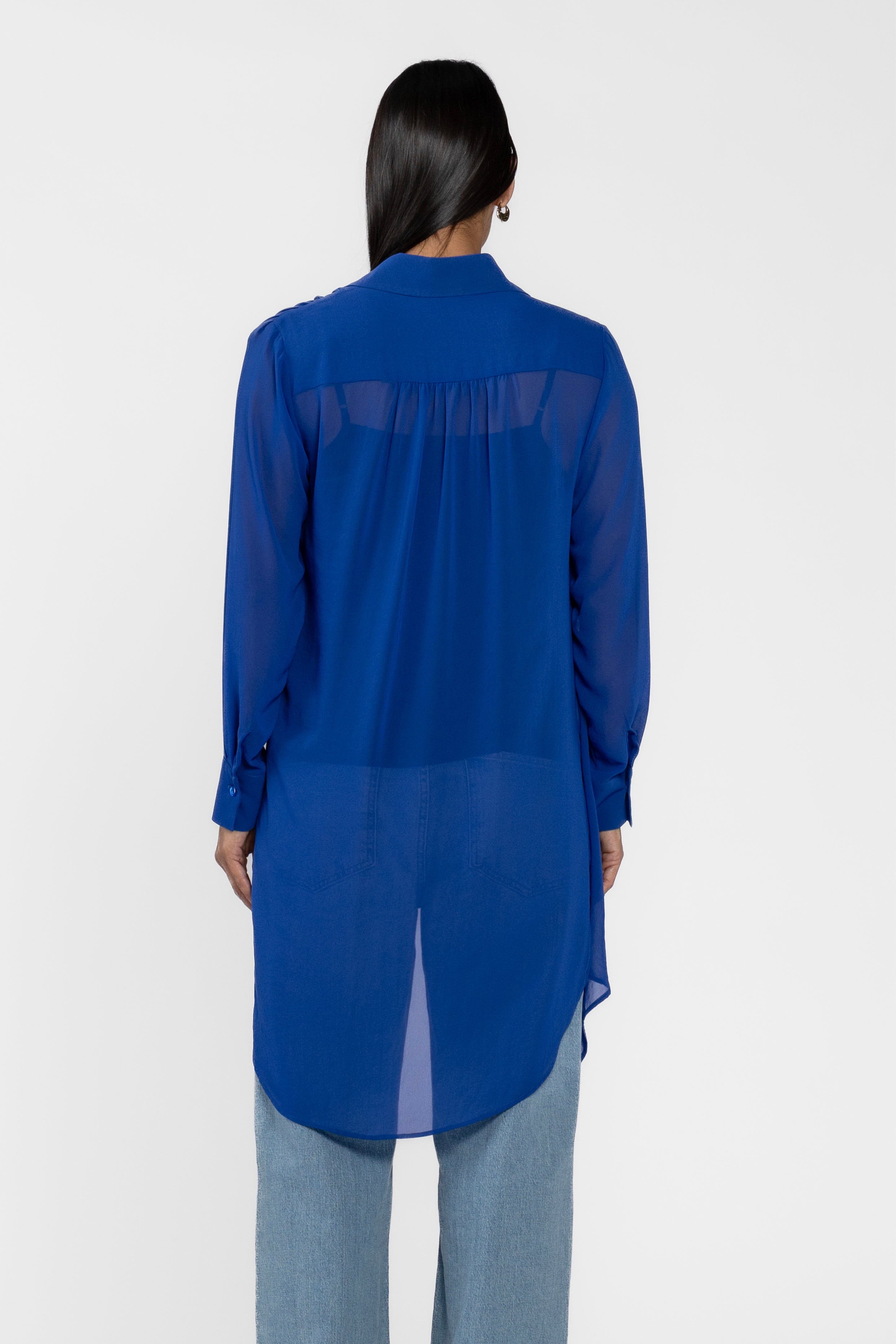 Tall Tails Long Sleeve Asymmetric Shirt