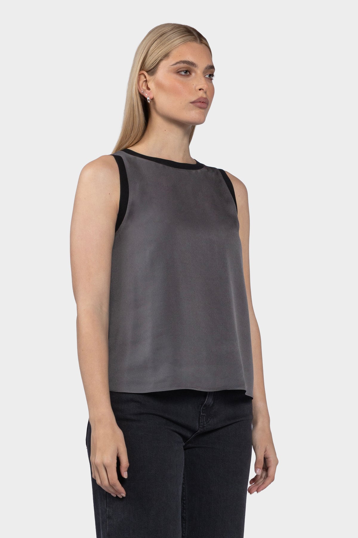 Theo Rib Trim Singlet