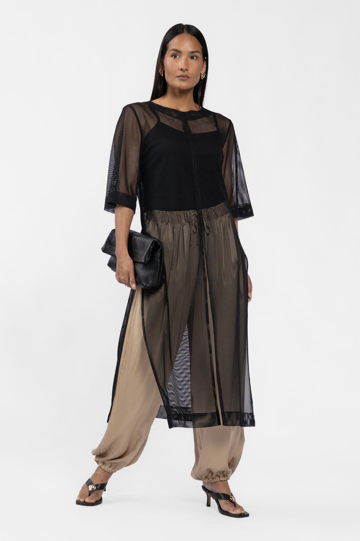 Torino Mesh Long Tunic