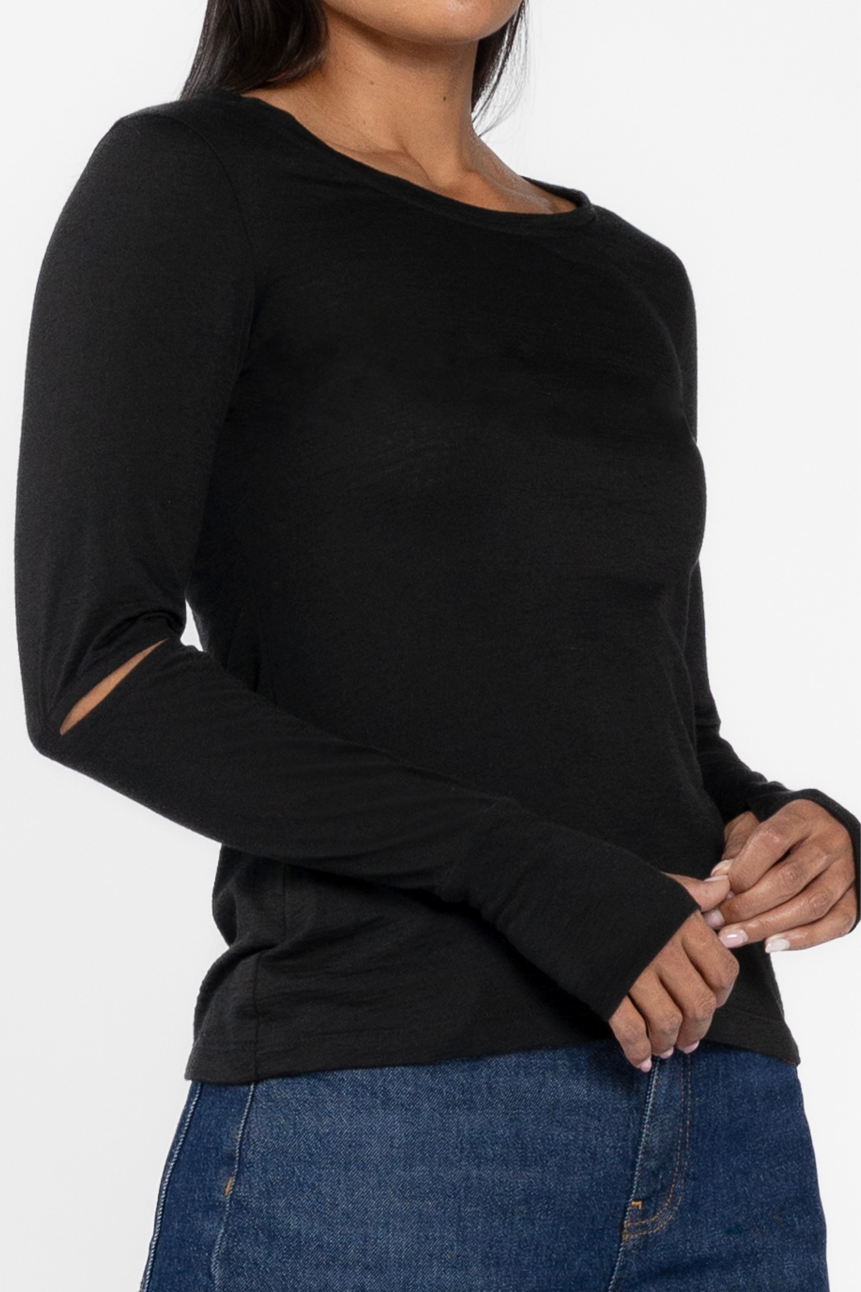Sola Merino Long Sleeve Top