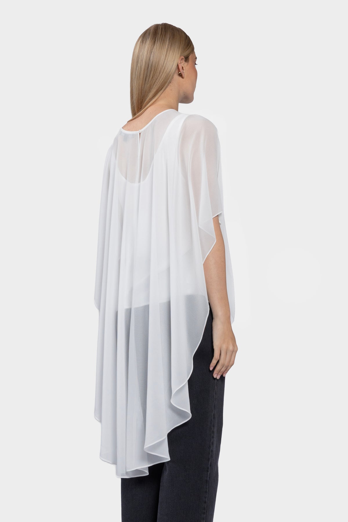 Zalia Long Cape