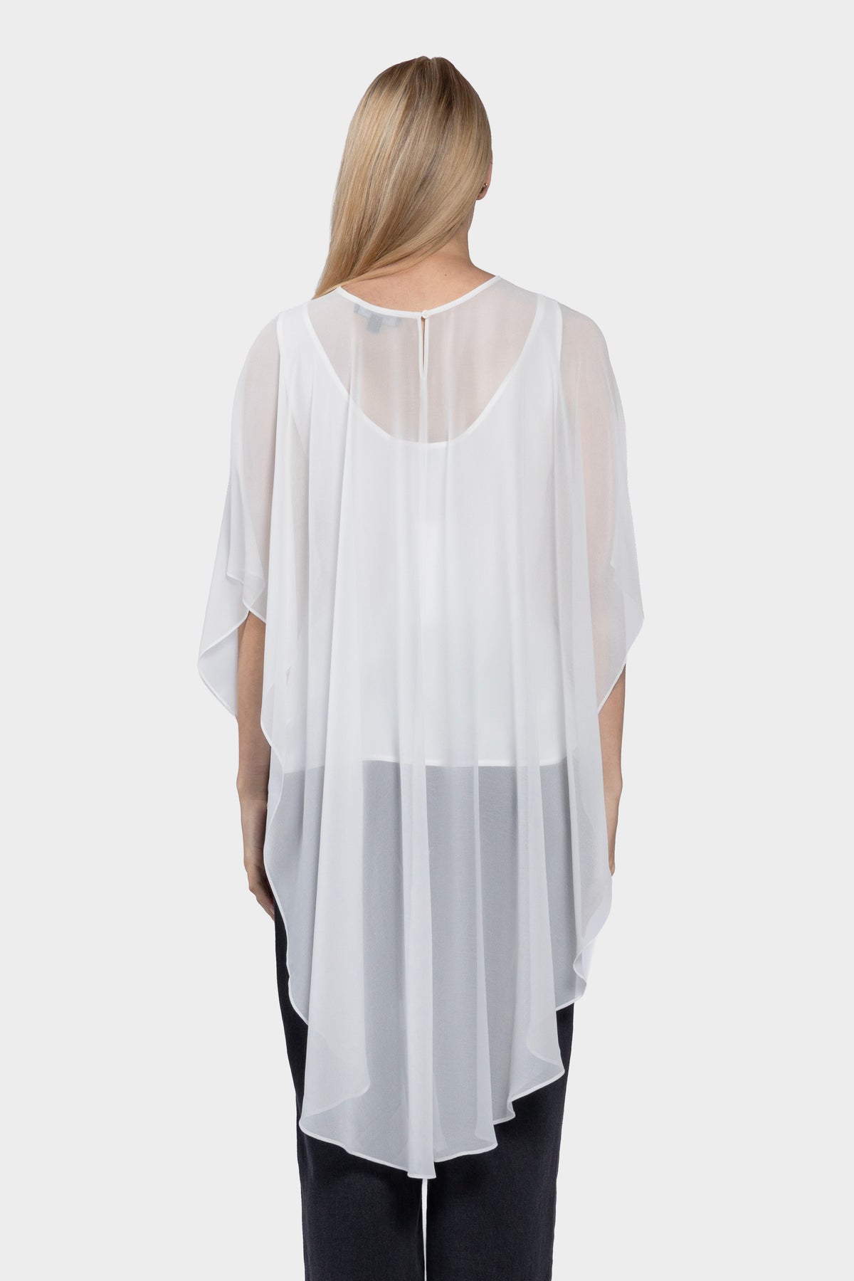 Zalia Long Cape