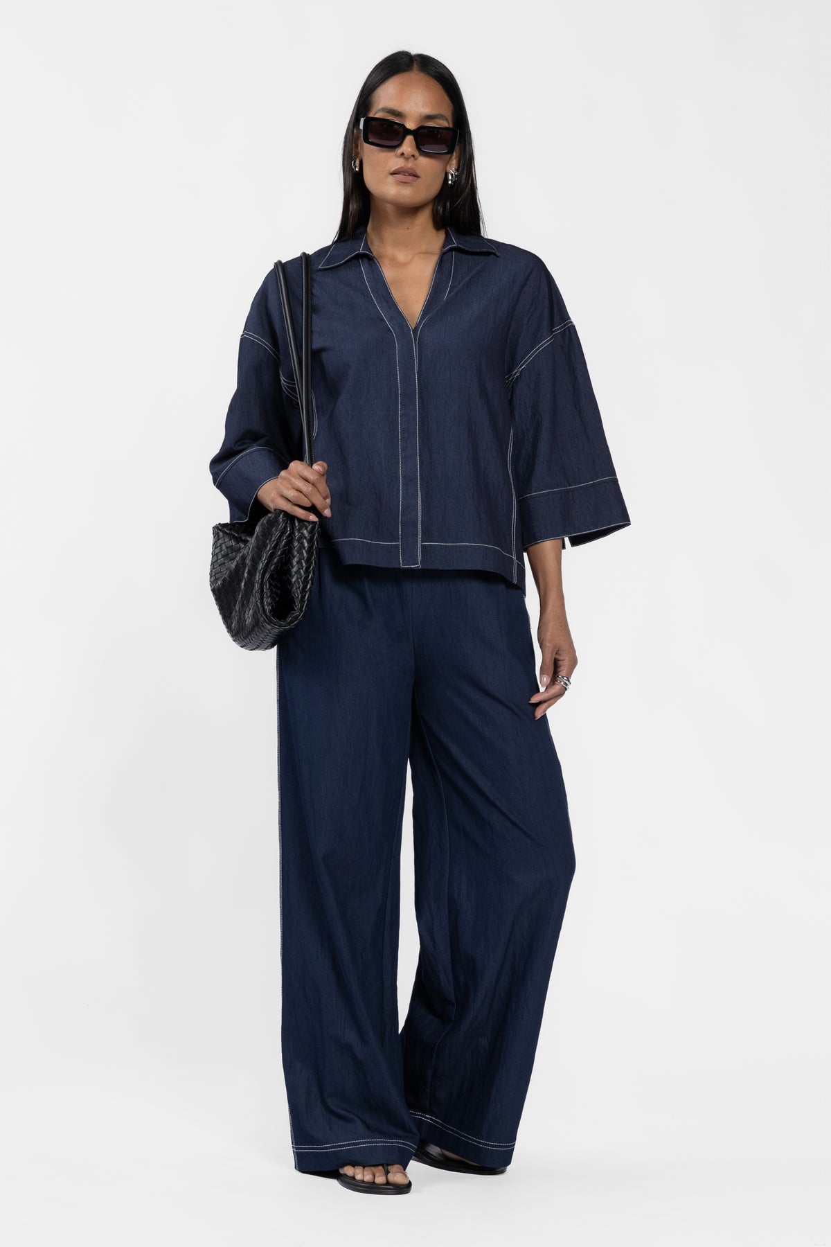 Zoe Boxy Short Sleeve Shirt